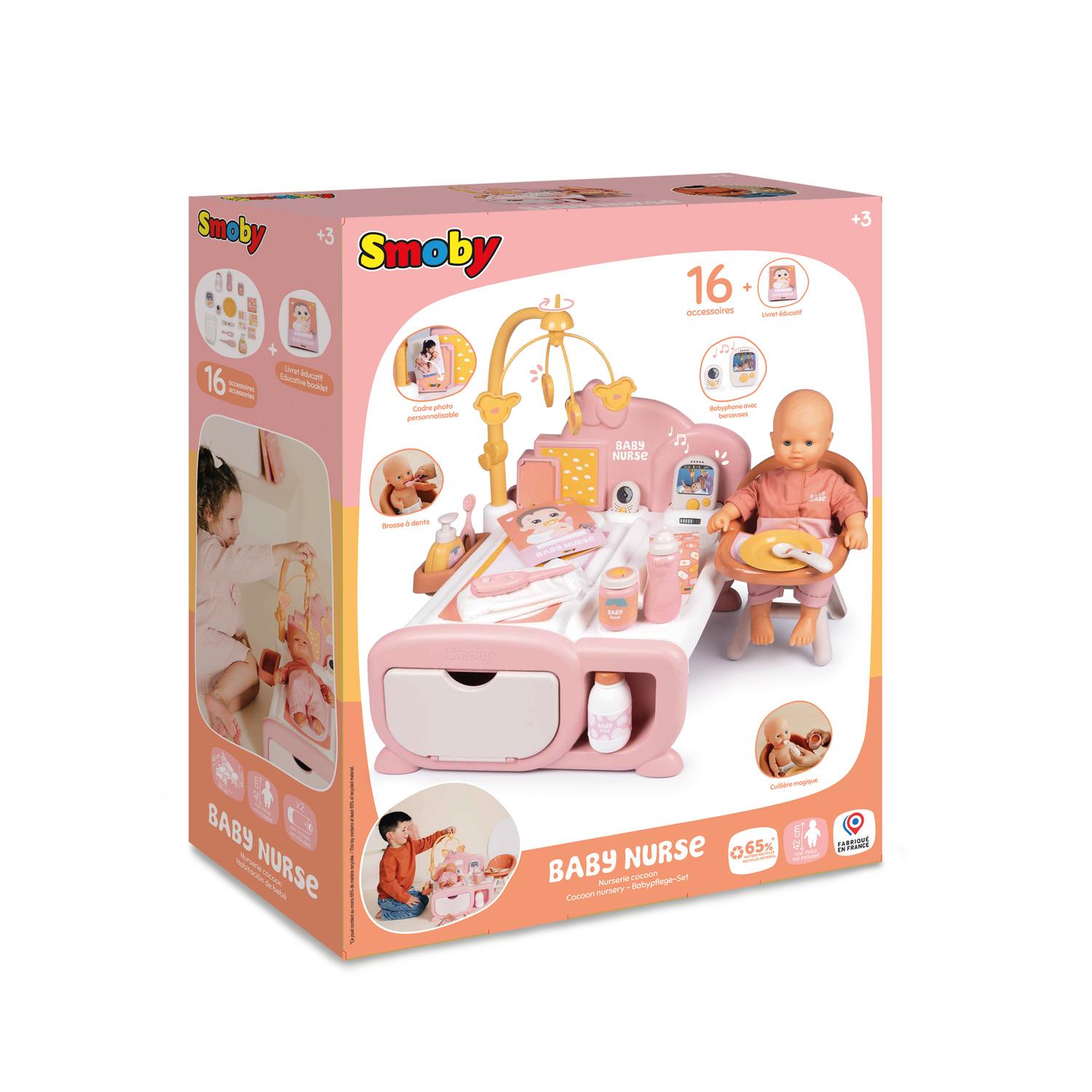 Voir la diapositive 8 : SMOBY Nurserie Cocoon 3 en 1