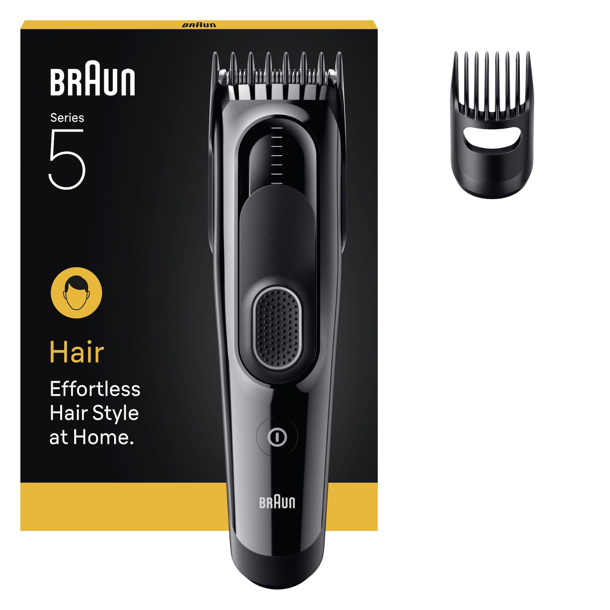 BRAUN Tondeuse cheveux HC5510 - Noir