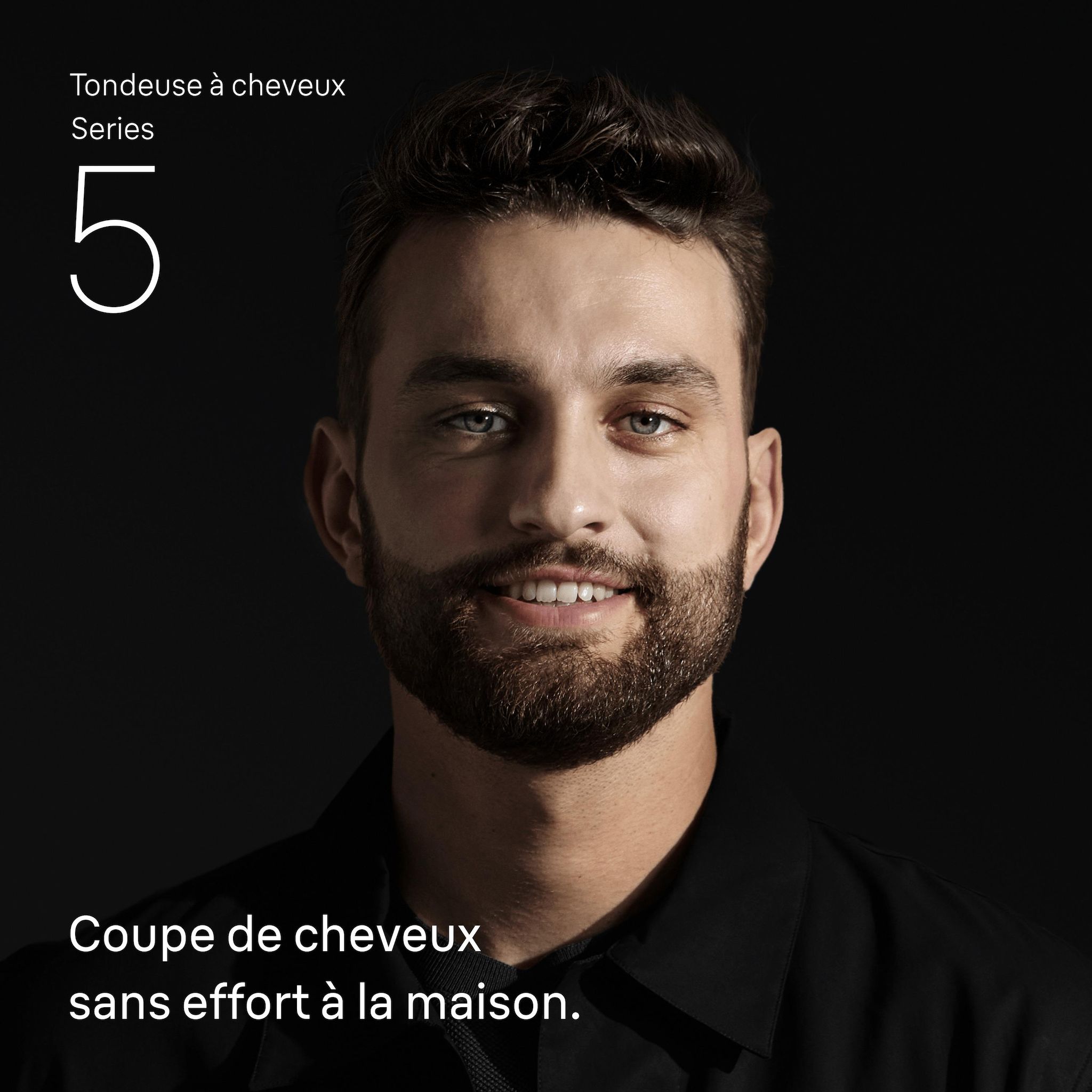 Voir la diapositive 2 : BRAUN Tondeuse cheveux HC5510 - Noir