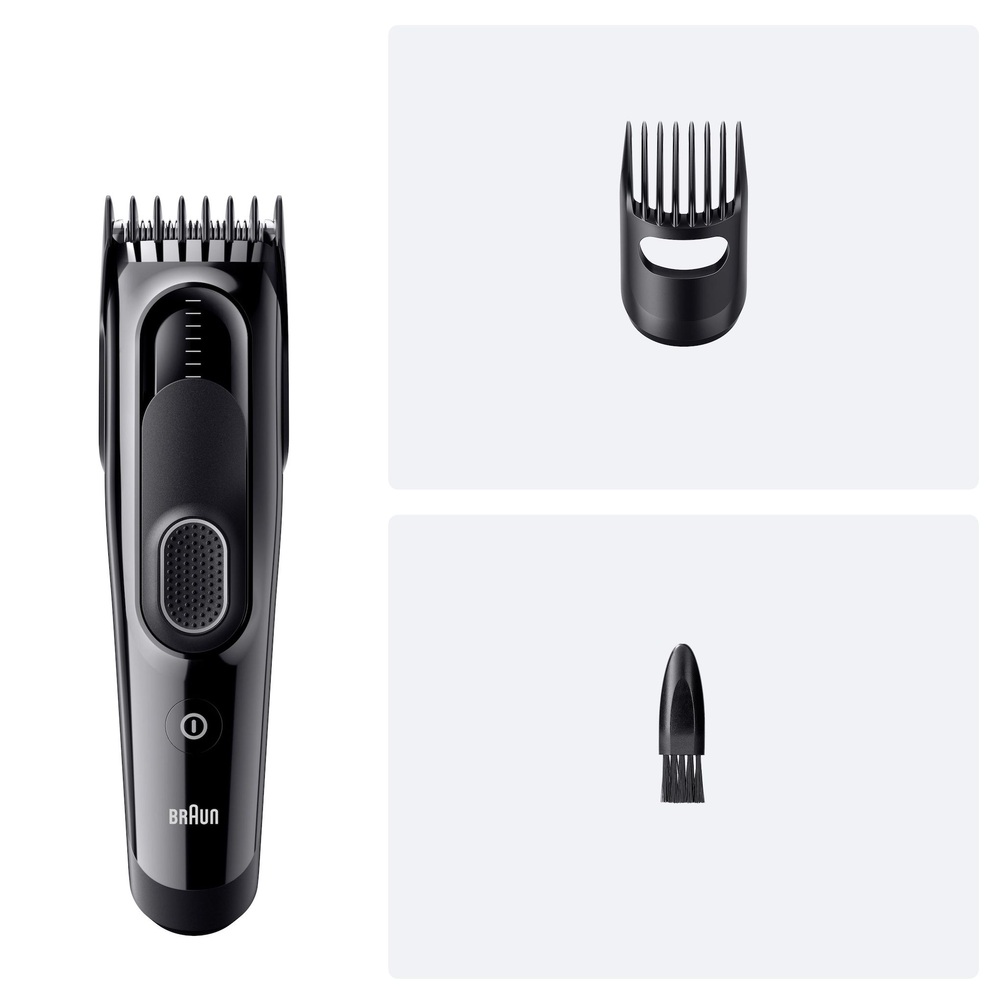 Voir la diapositive 6 : BRAUN Tondeuse cheveux HC5510 - Noir