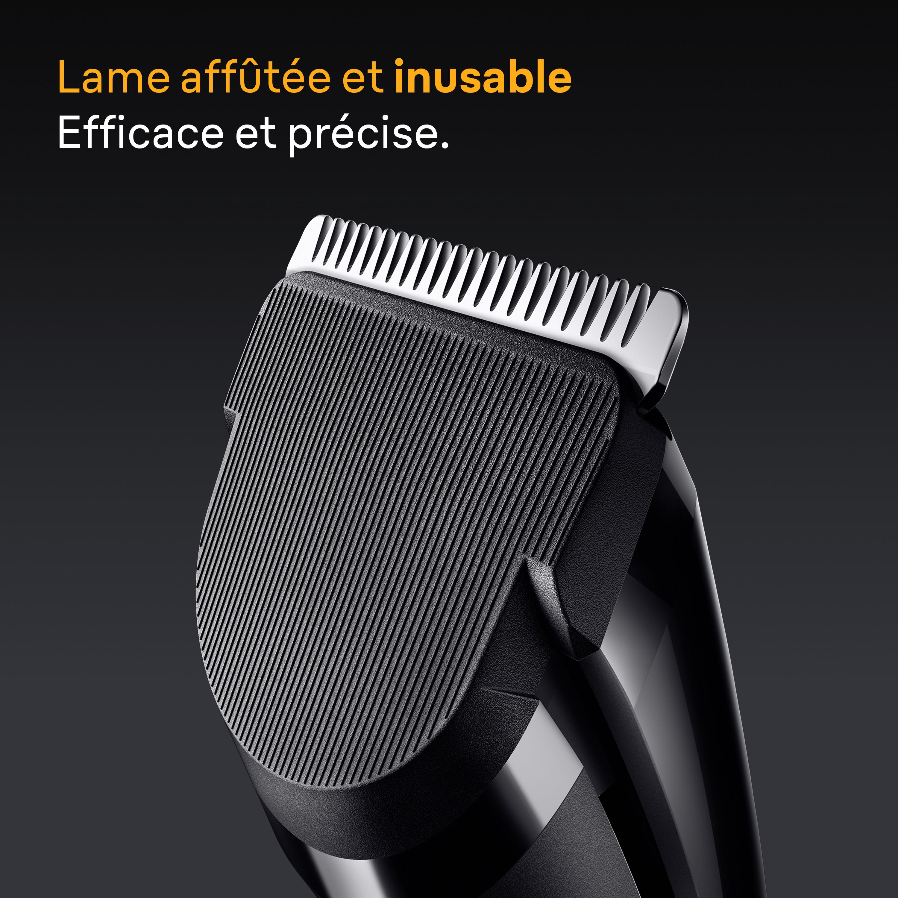 Voir la diapositive 7 : BRAUN Tondeuse cheveux HC5510 - Noir
