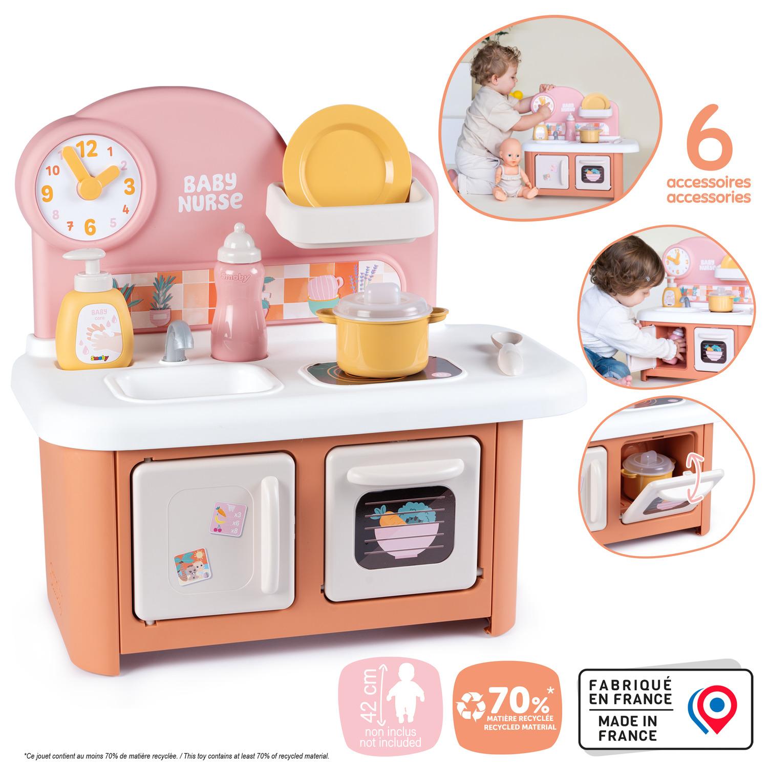 Voir la diapositive 3 : SMOBY Baby Nurse Cuisine