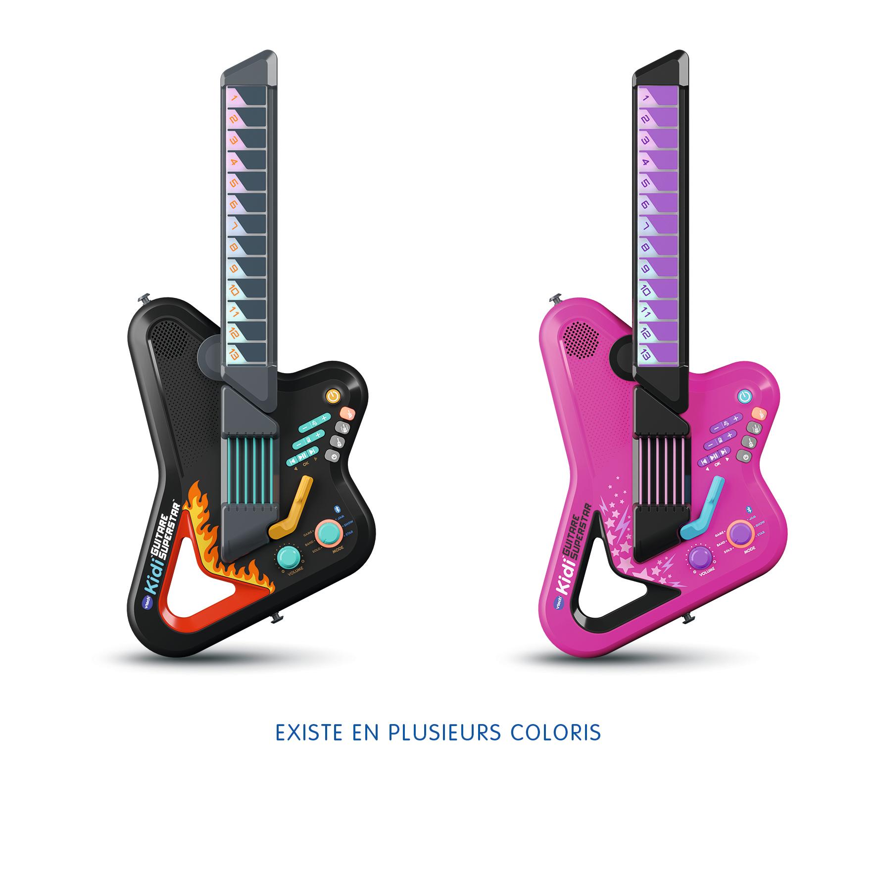 Voir la diapositive 4 : VTECH Kidi Guitare Super Star - Rose