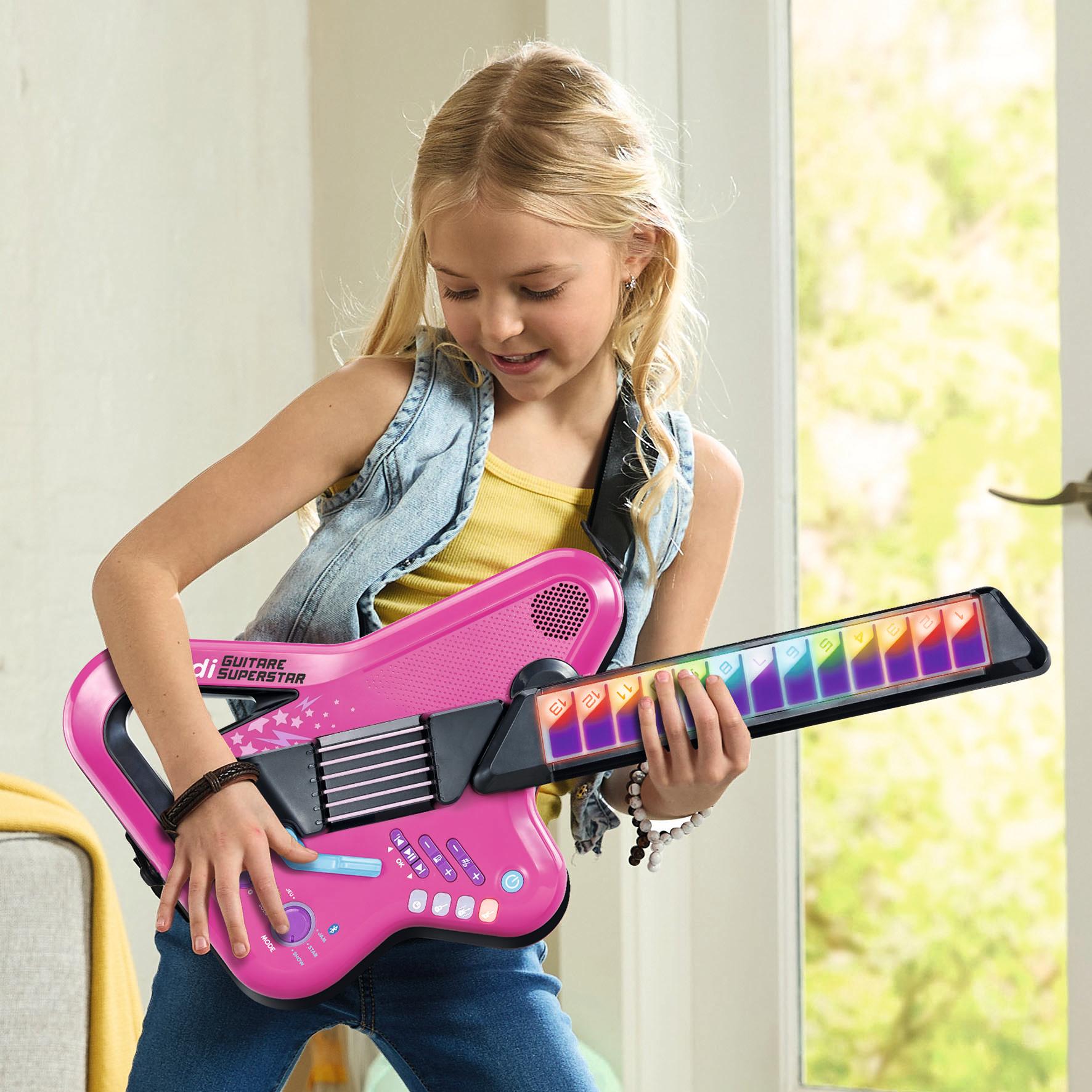 Voir la diapositive 6 : VTECH Kidi Guitare Super Star - Rose