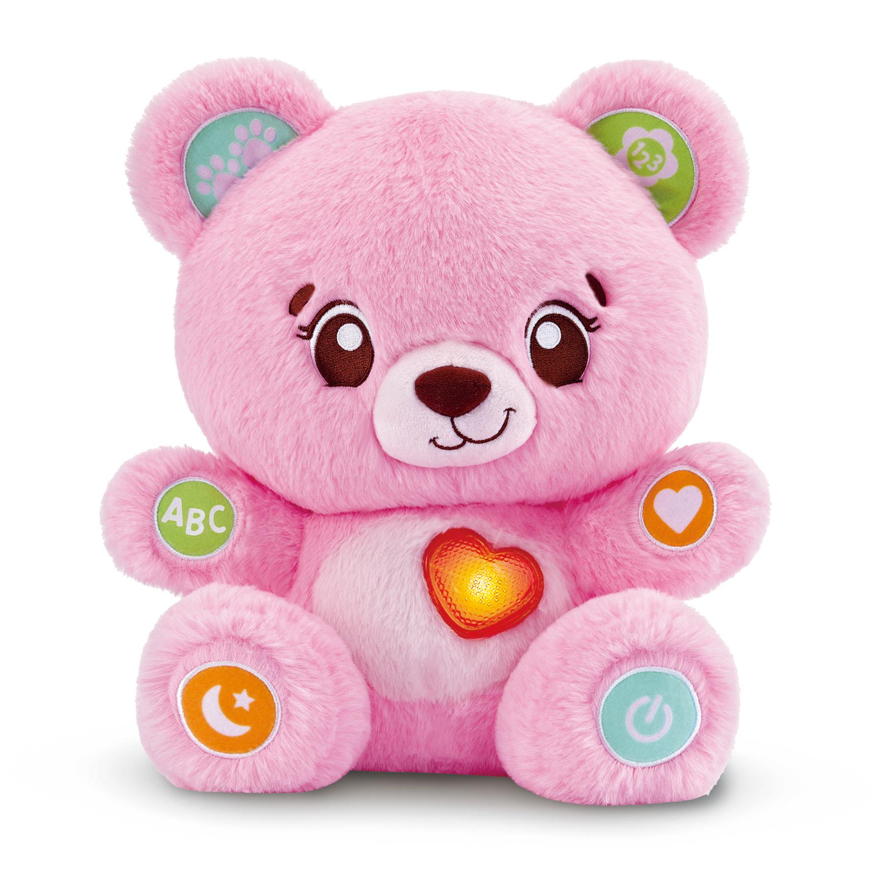 Voir la diapositive 2 : VTECH Peluche Bonbon mon Ourson à personnaliser - Rose