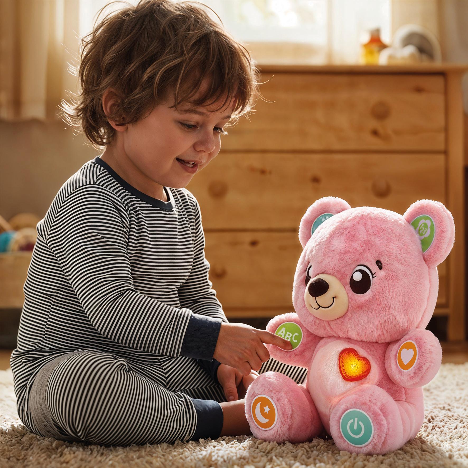 Voir la diapositive 5 : VTECH Peluche Bonbon mon Ourson à personnaliser - Rose