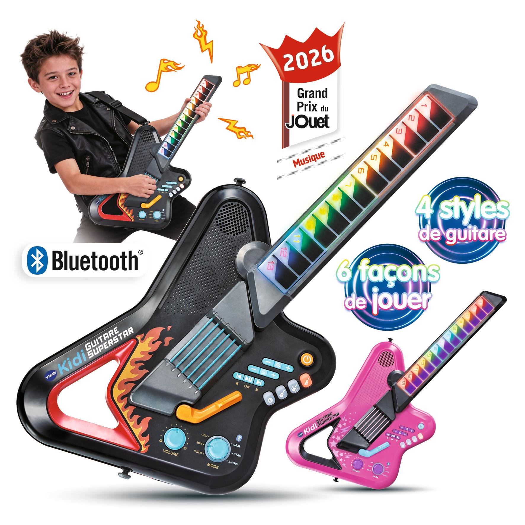 VTECH Kidi Guitare Super Star - Noir