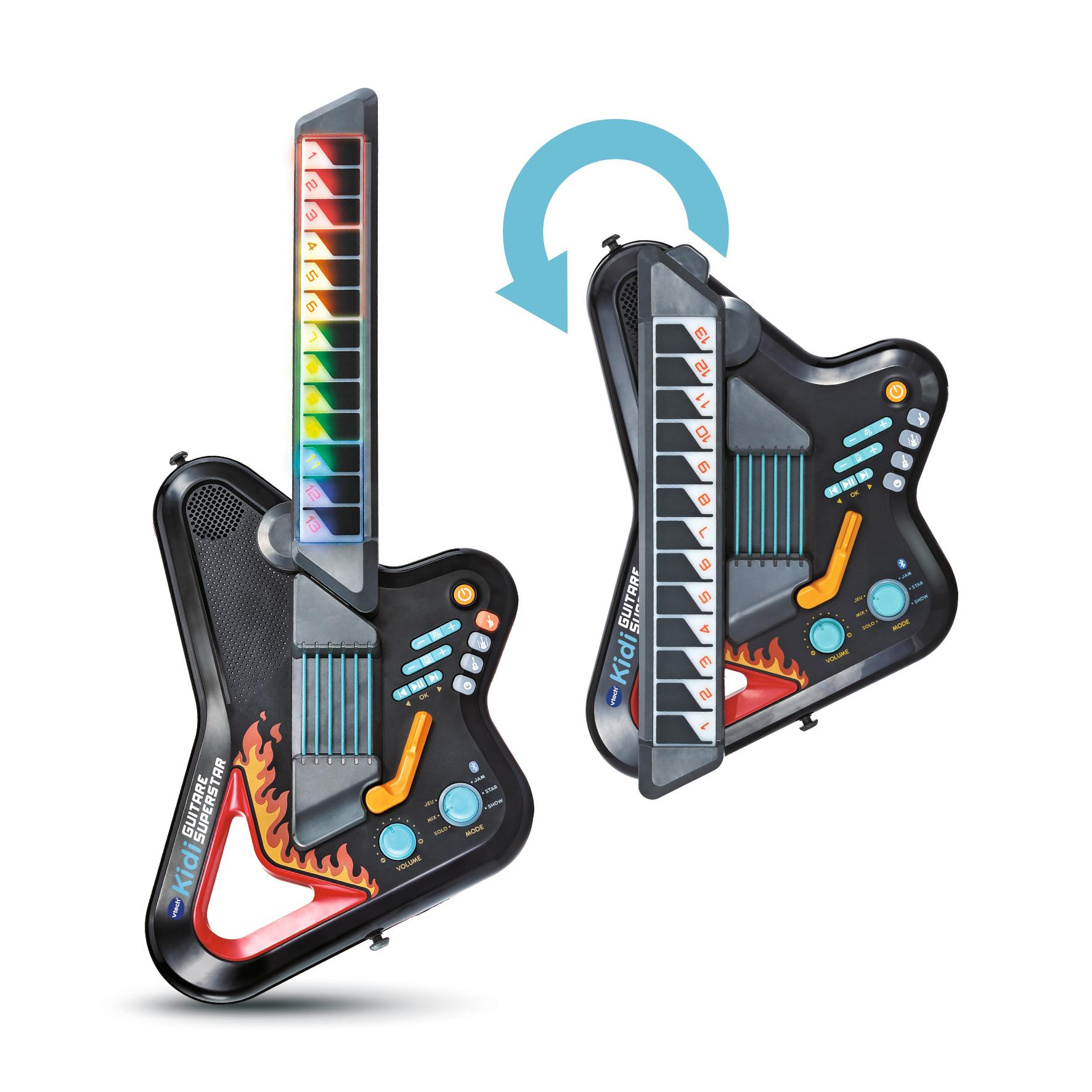 Voir la diapositive 3 : VTECH Kidi Guitare Super Star - Noir
