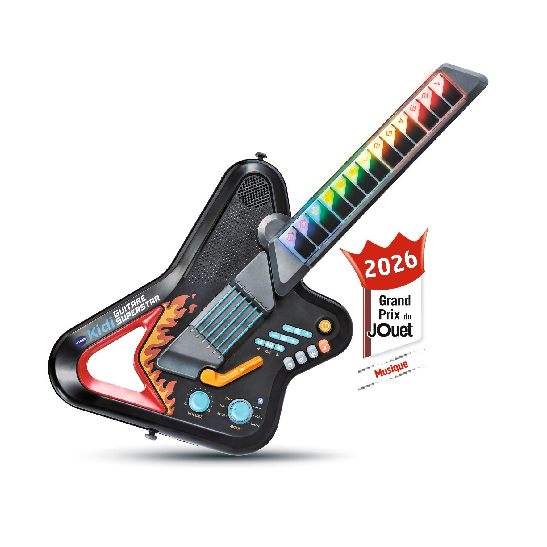 Voir la diapositive 6 : VTECH Kidi Guitare Super Star - Noir