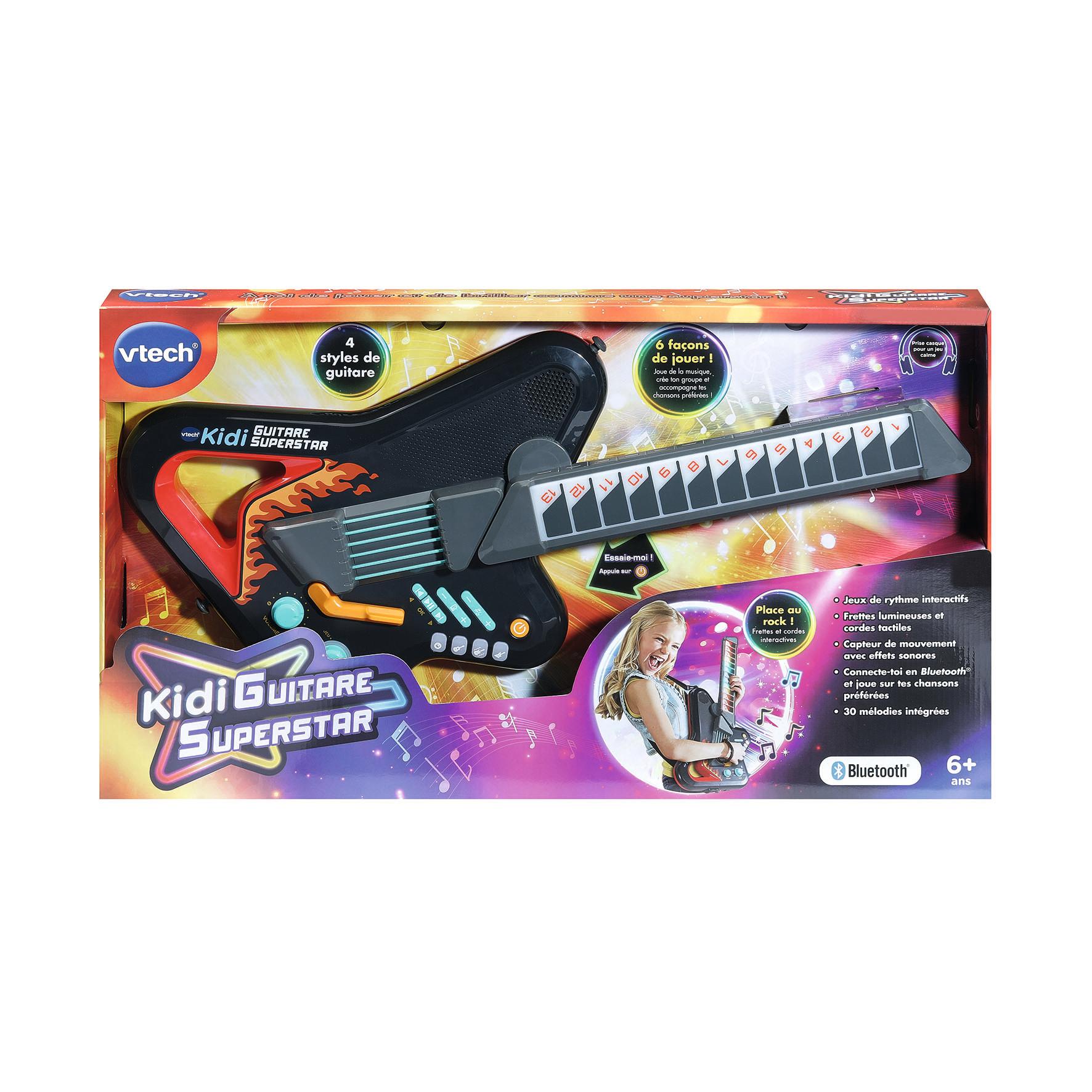 Voir la diapositive 7 : VTECH Kidi Guitare Super Star - Noir