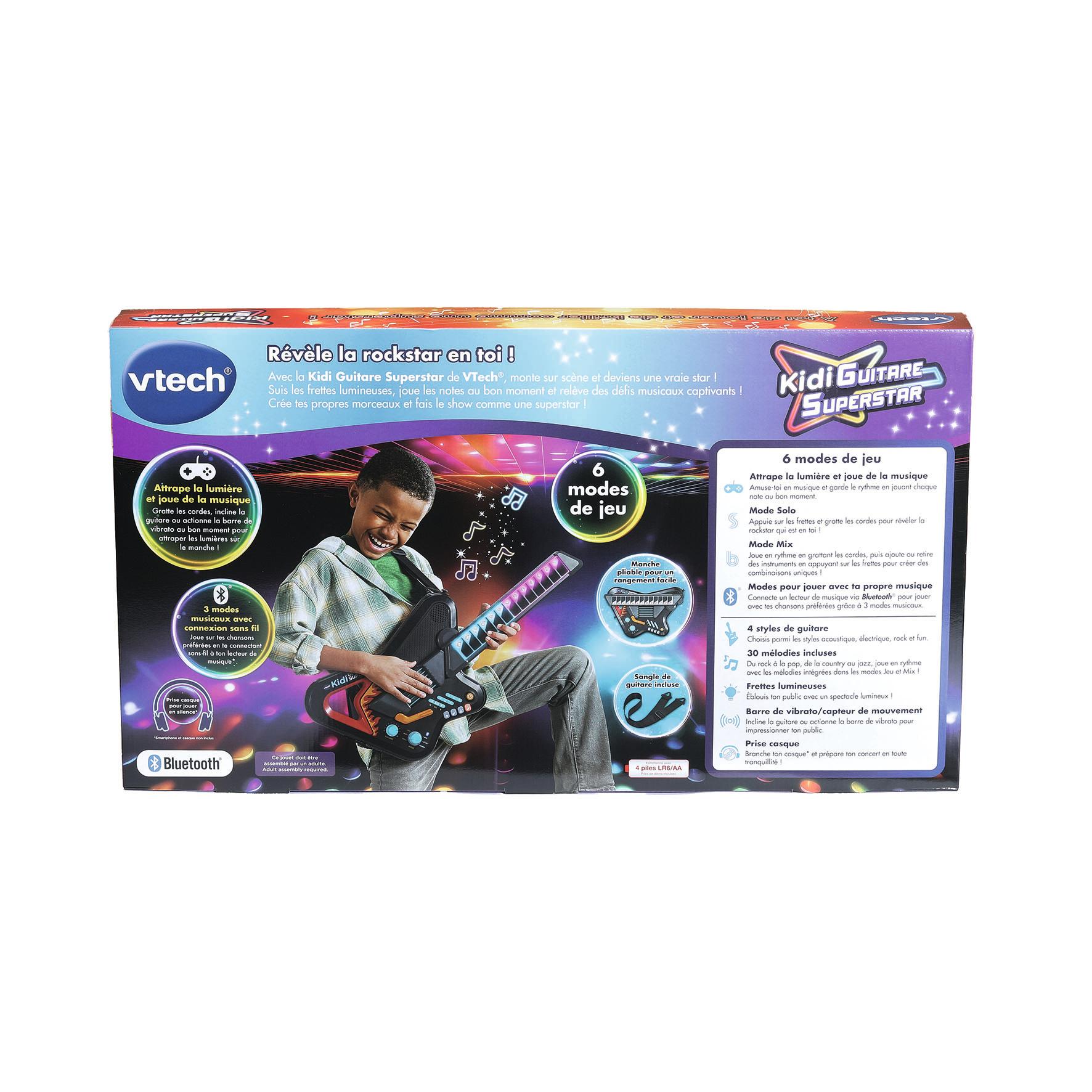 Voir la diapositive 10 : VTECH Kidi Guitare Super Star - Noir