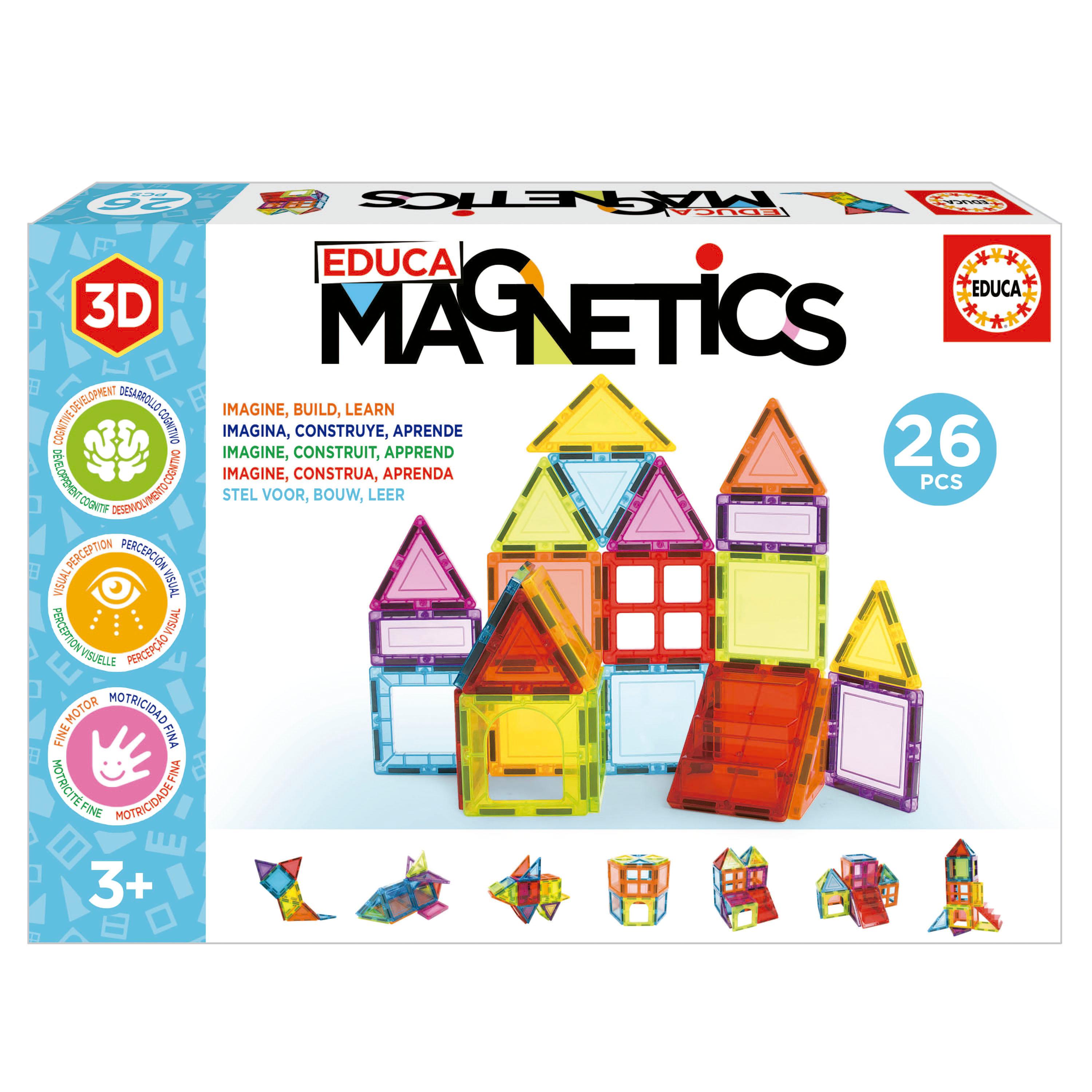 EDUCA Magnetics 26 pièces