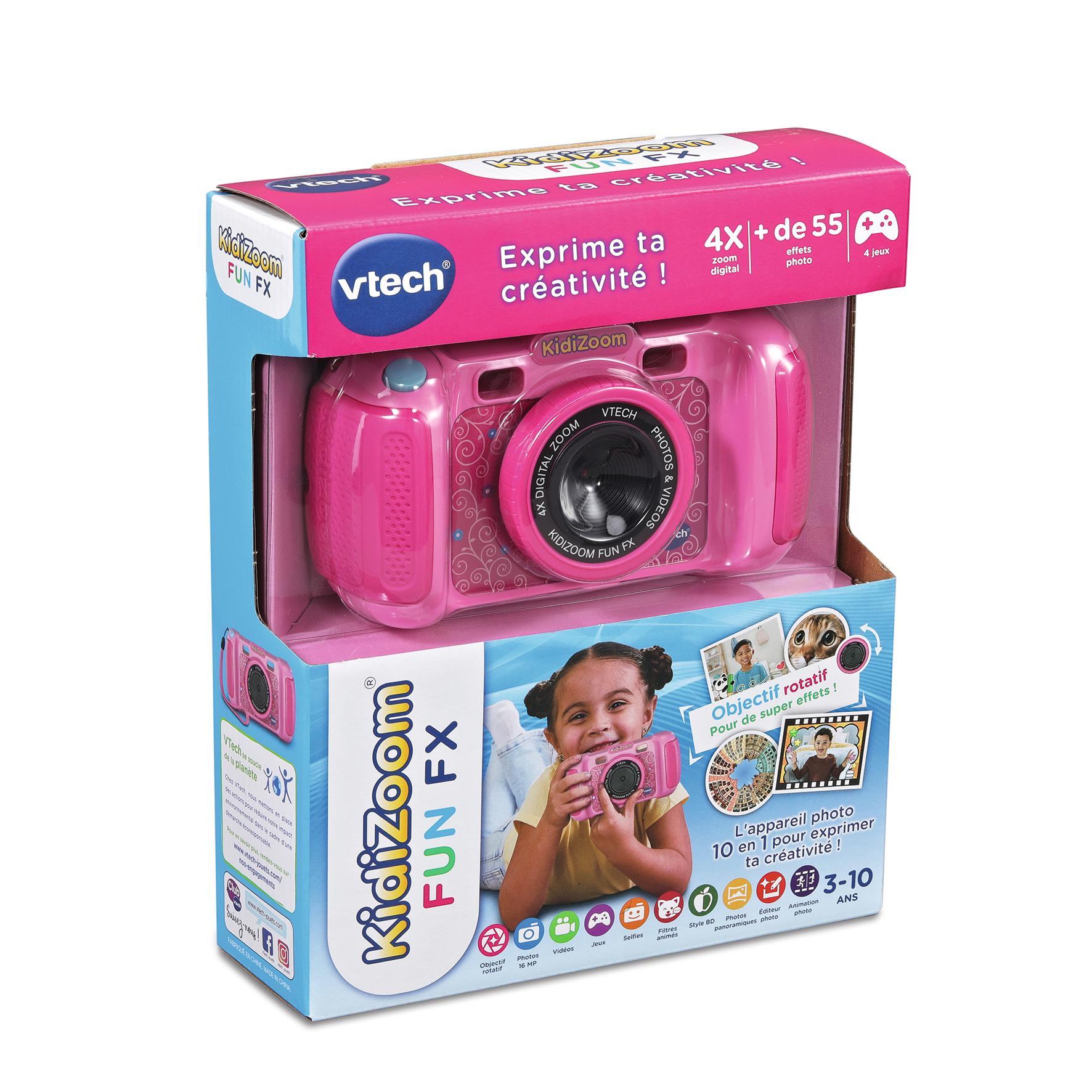 Voir la diapositive 5 : VTECH Kidizoom Fun FX - Rose