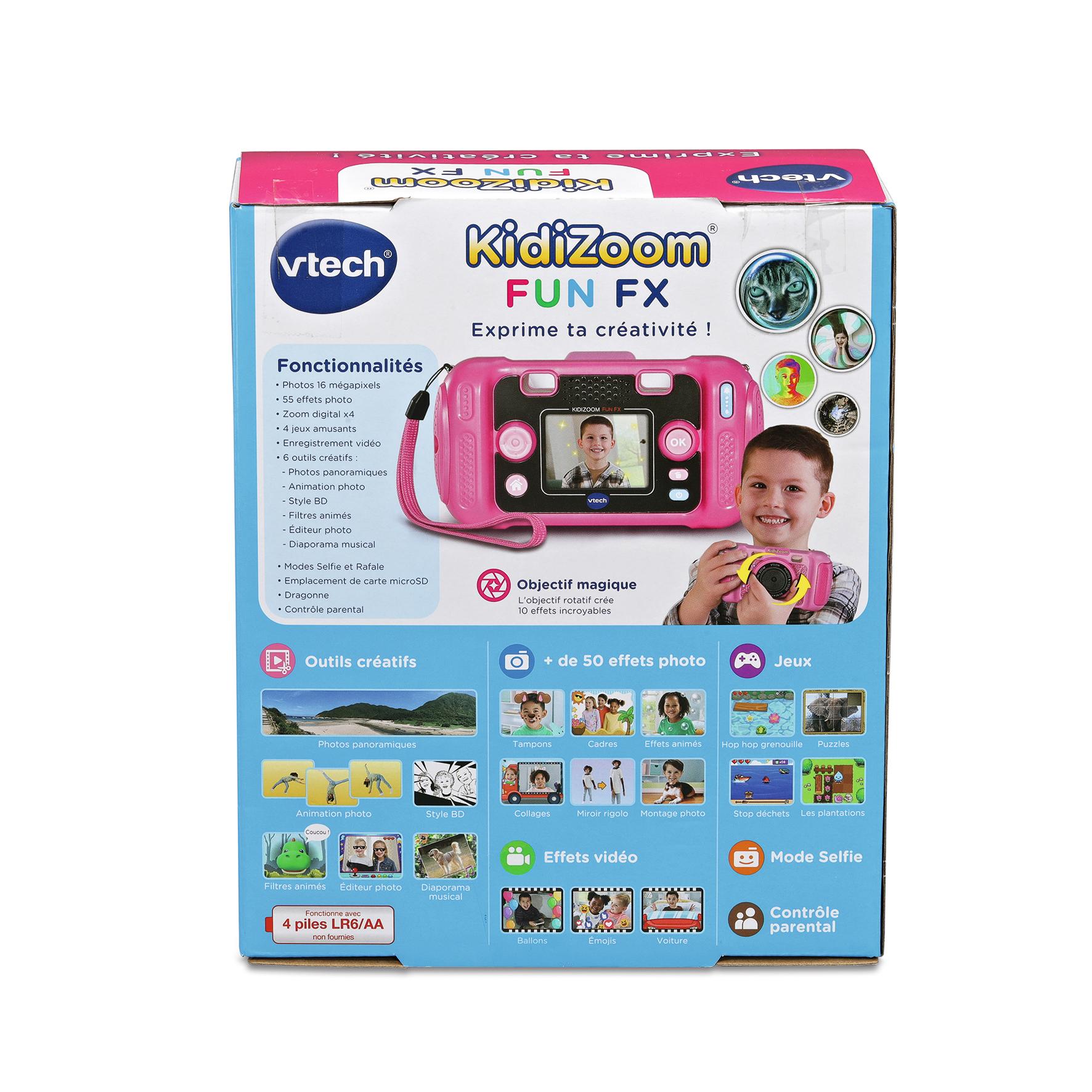 Voir la diapositive 7 : VTECH Kidizoom Fun FX - Rose
