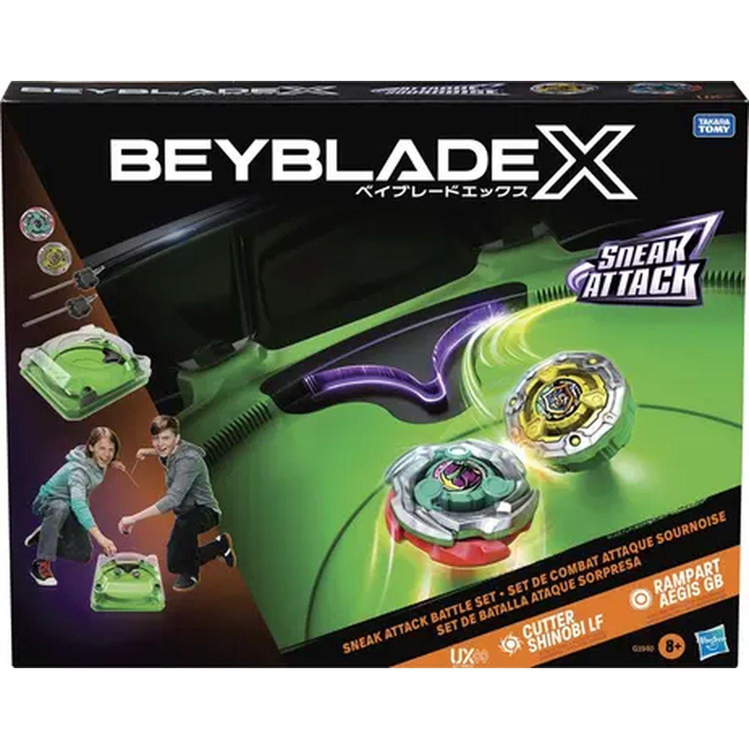 HASBRO Set de Combat Attaque sournoise BeybladeX