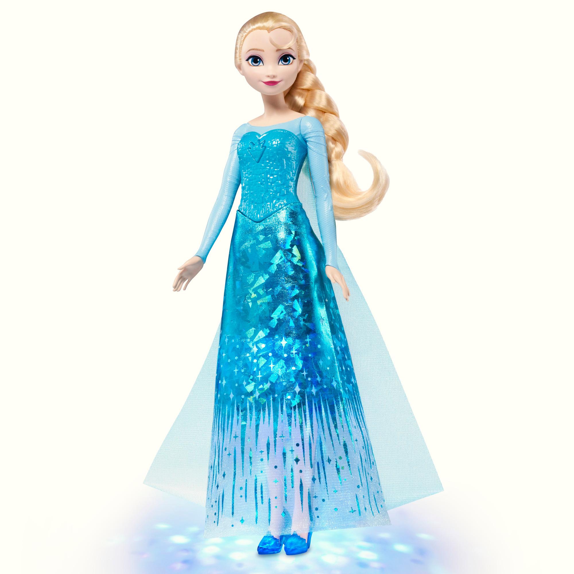 Voir la diapositive 3 : MATTEL Poupée Elsa, Chant et Lumière