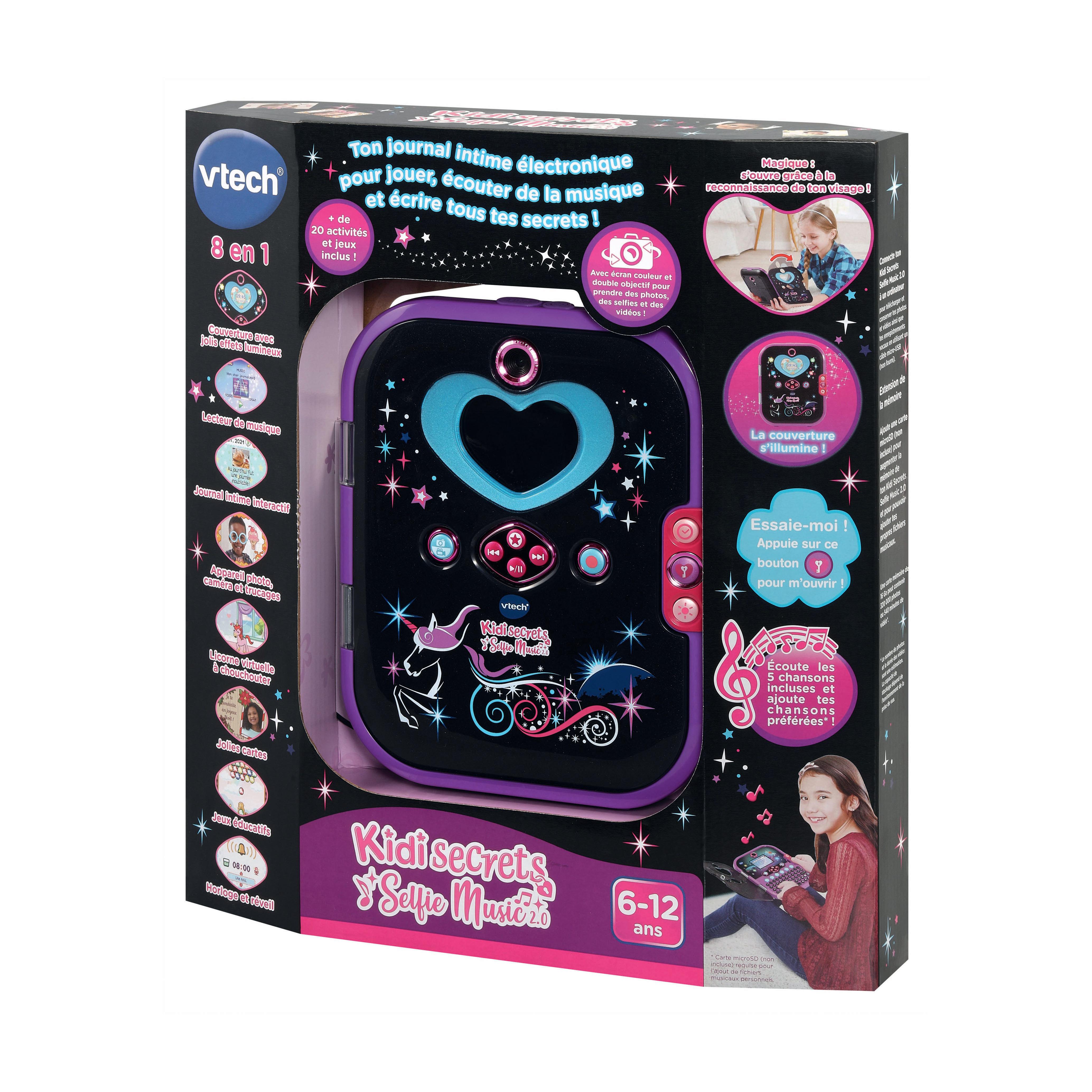 Voir la diapositive 3 : VTECH Kidi Secrets Self Music 2.0 - Noir