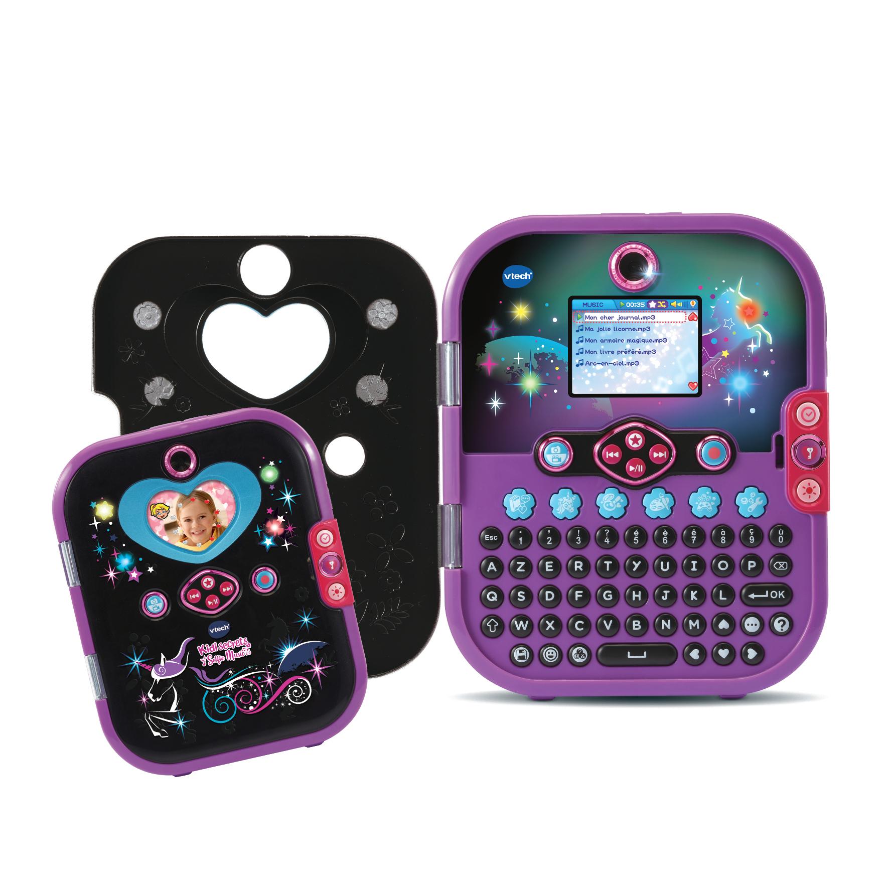 Voir la diapositive 4 : VTECH Kidi Secrets Self Music 2.0 - Noir