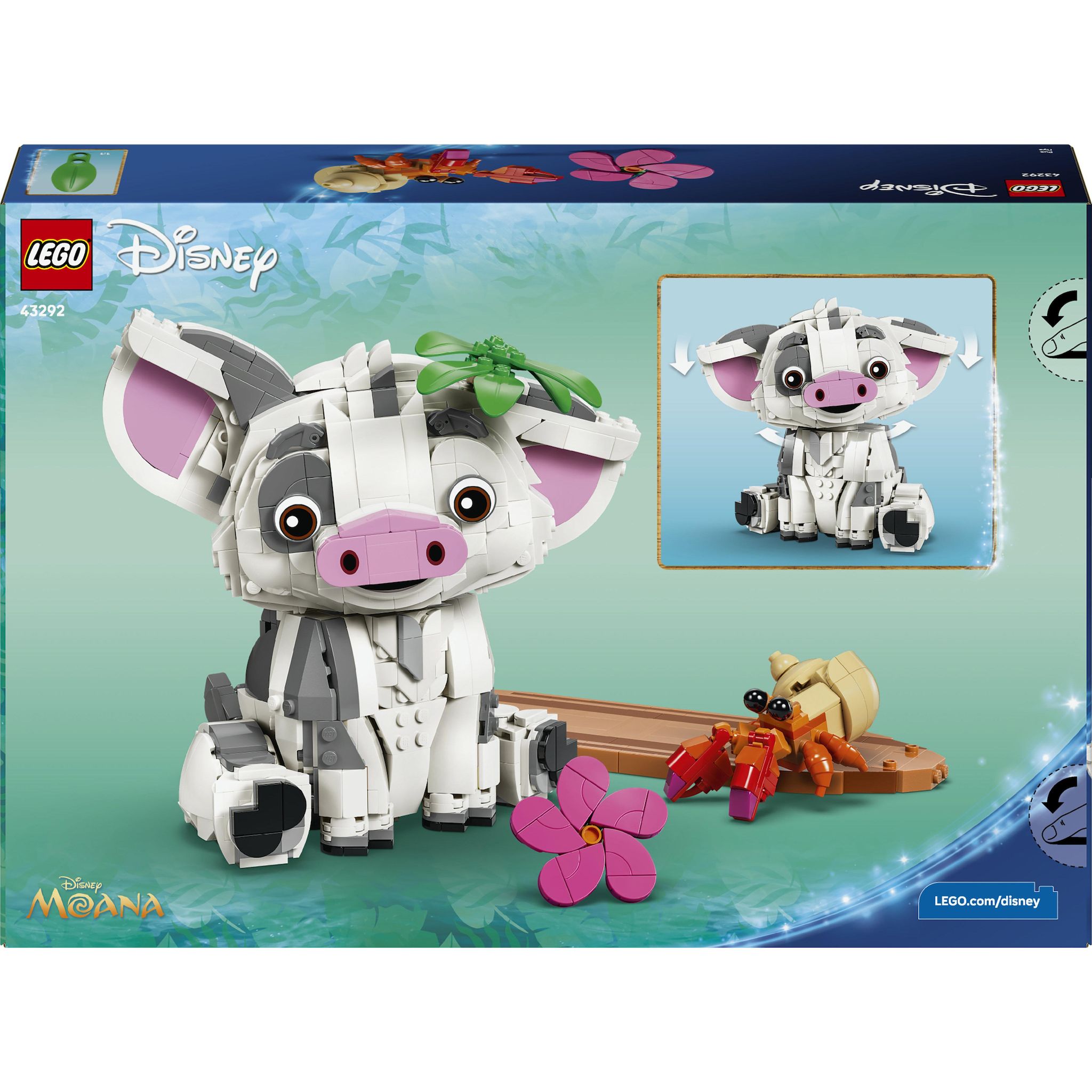 Voir la diapositive 7 : LEGO Disney 43292 - Pua