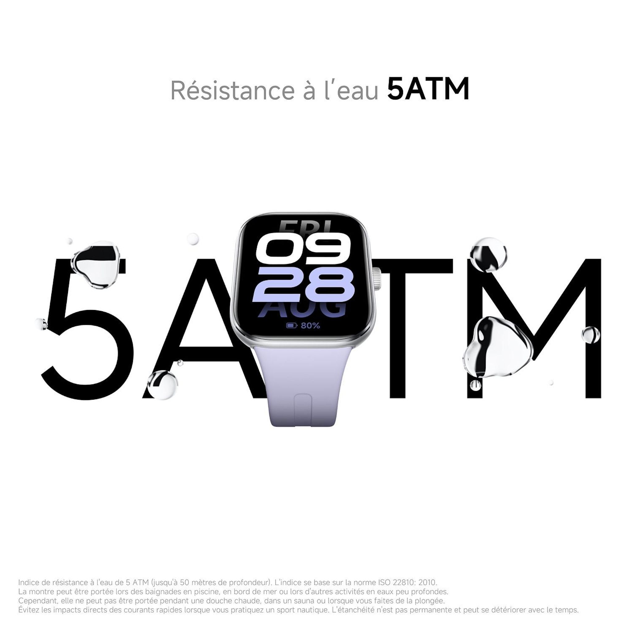 Voir la diapositive 9 : XIAOMI Montre connectée Redmi Watch 5 - Noir