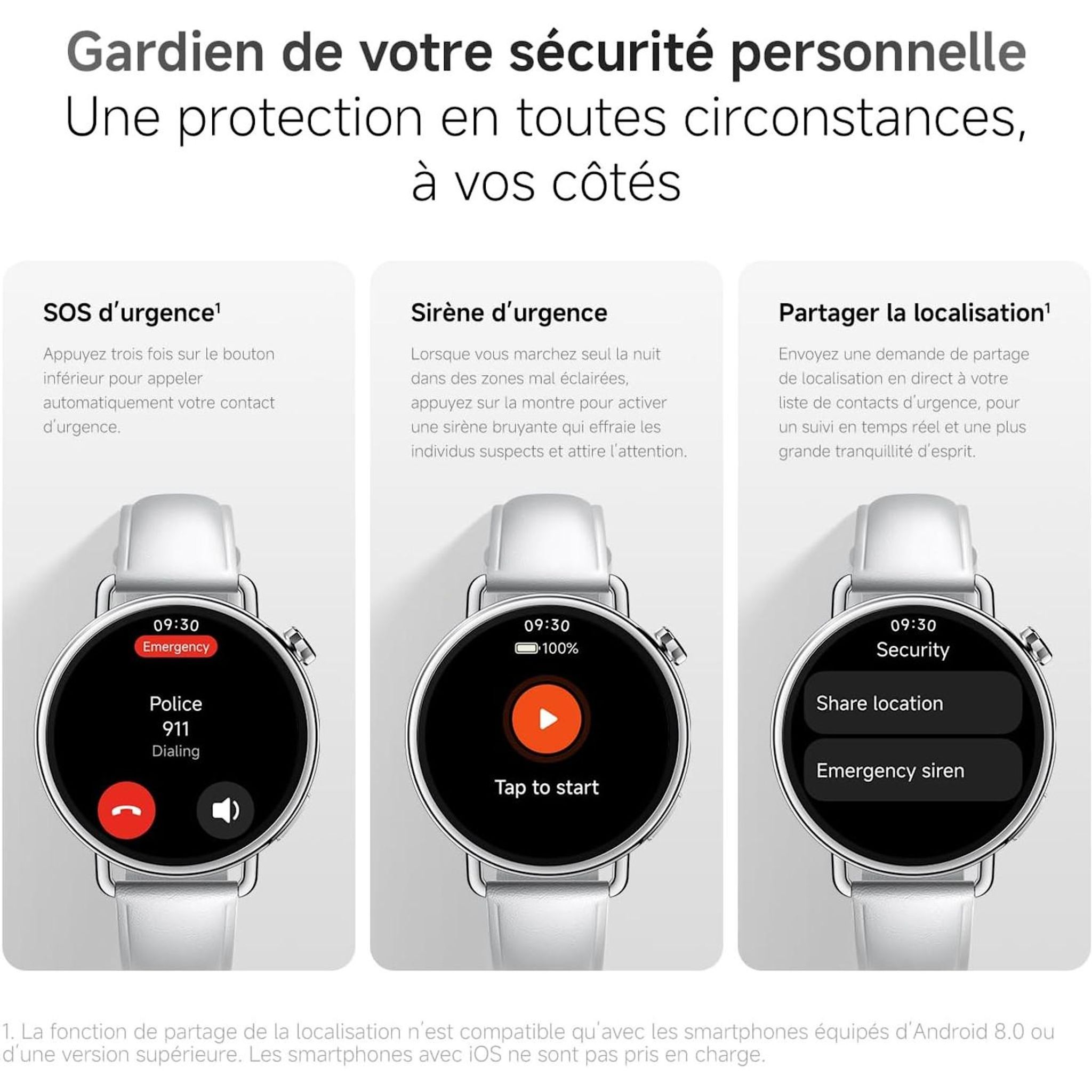 Voir la diapositive 9 : XIAOMI Montre connectée Redmi Watch S4 41mm - Noir