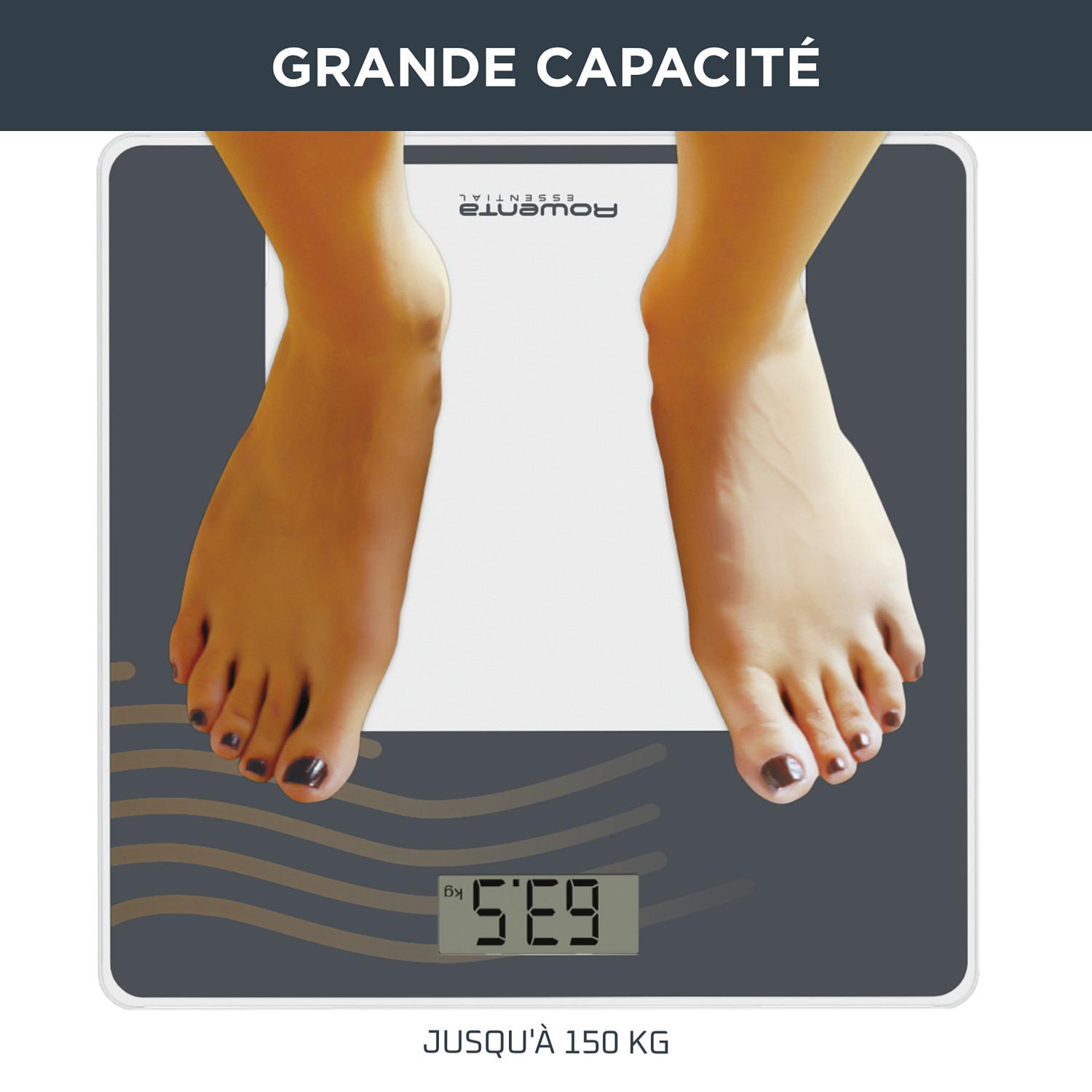 Voir la diapositive 5 : ROWENTA Pèse personne BS1330V0 - Gris