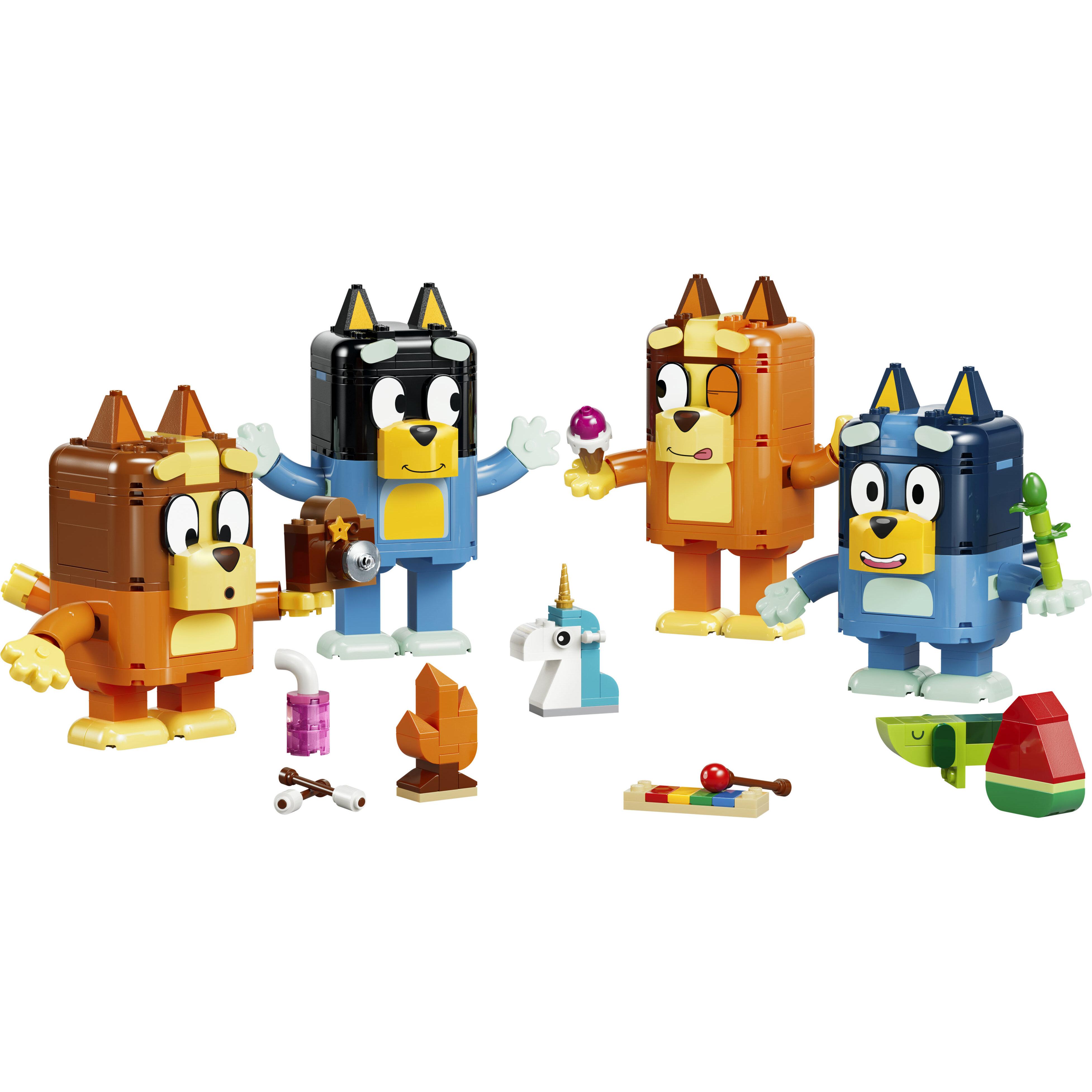 Voir la diapositive 2 : LEGO LEGO Bluey 11217 La Famille de Bluey en Briques - Jeu Créatif dès 5 ans Fille ou Garçon