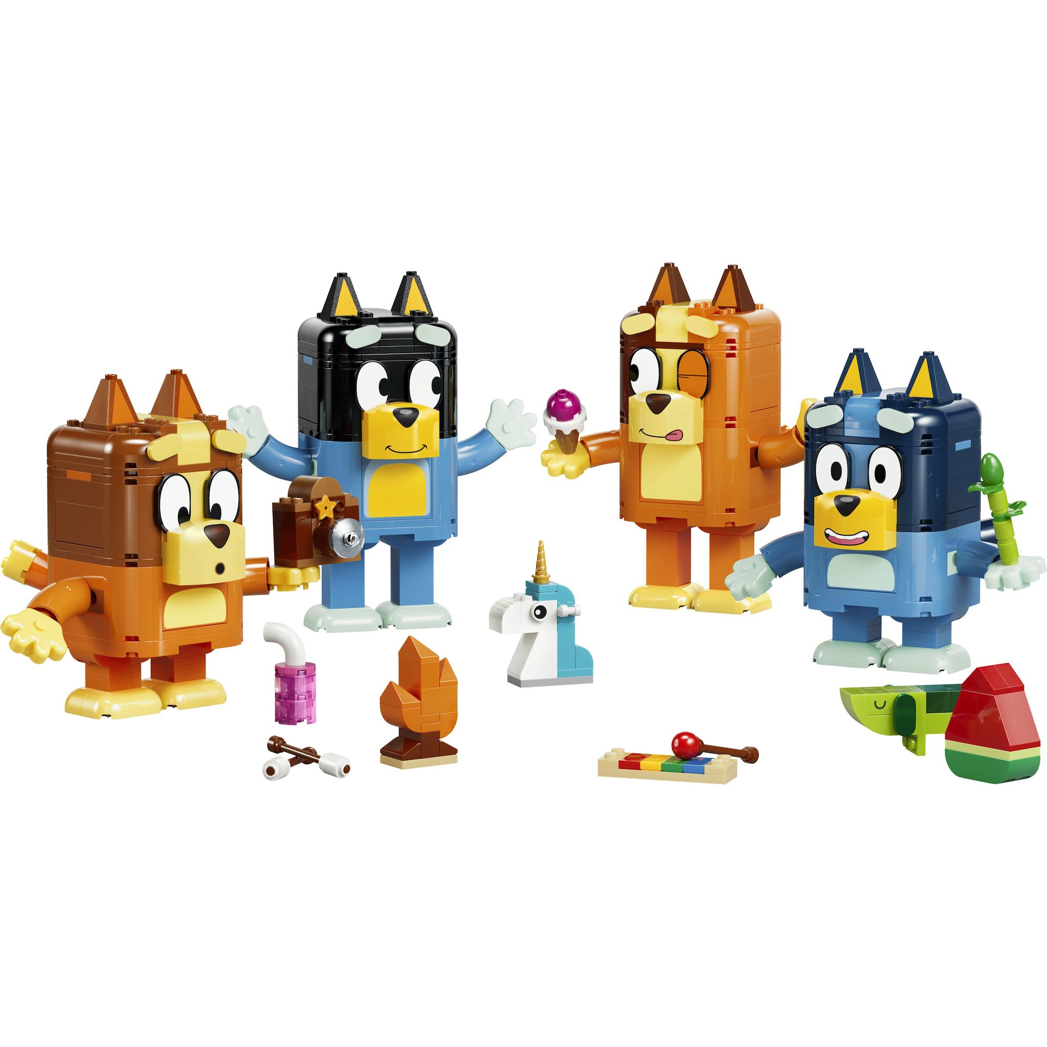 Voir la diapositive 2 : LEGO Bluey 11217 - Figurines à construire Bluey et sa famille