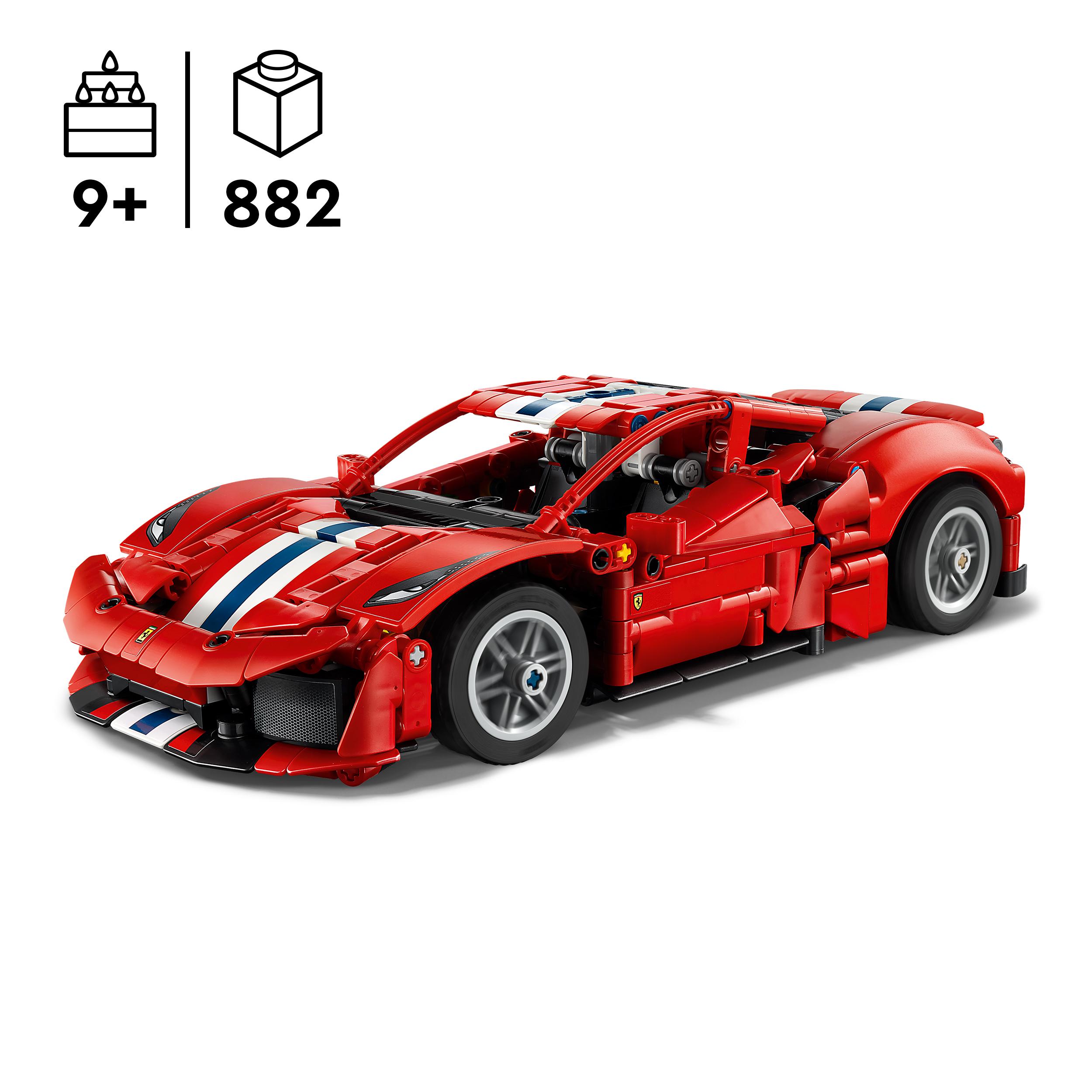 Voir la diapositive 3 : LEGO Technic 42235 - Voiture Ferrari 488 Pista