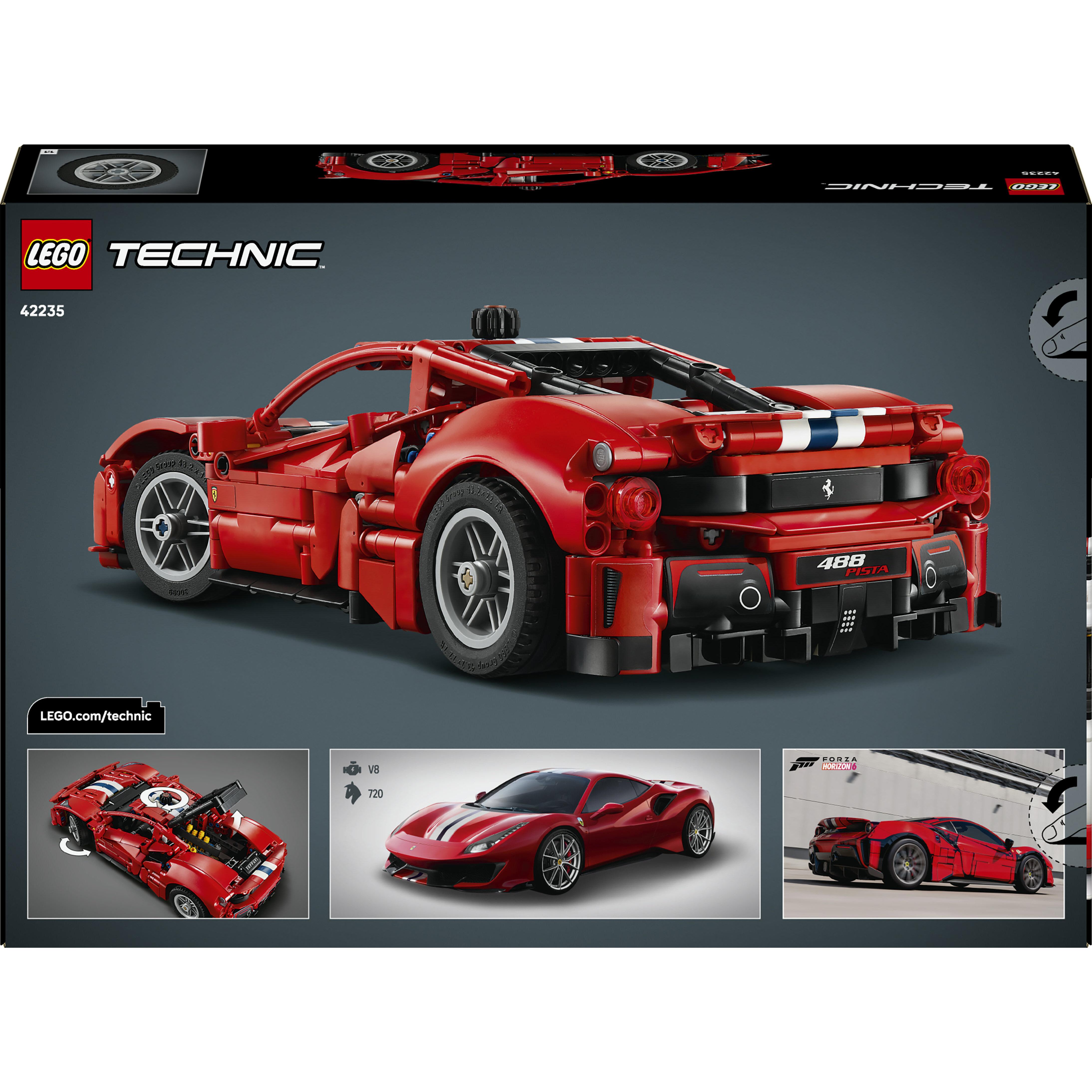 Voir la diapositive 6 : LEGO Technic 42235 - Voiture Ferrari 488 Pista