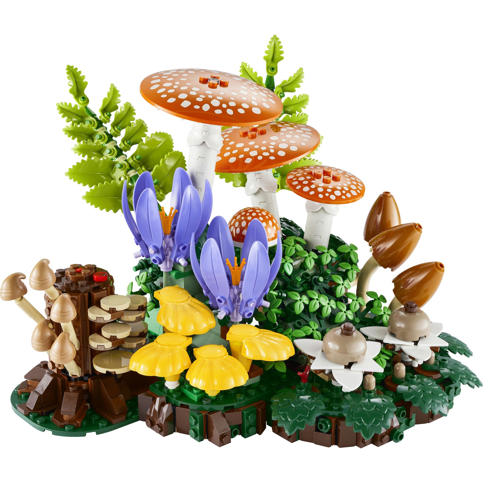 Voir la diapositive 2 : LEGO Botanicals 11505 Les Champignons des Bois - Set pour Adulte - Plantes Artificielles