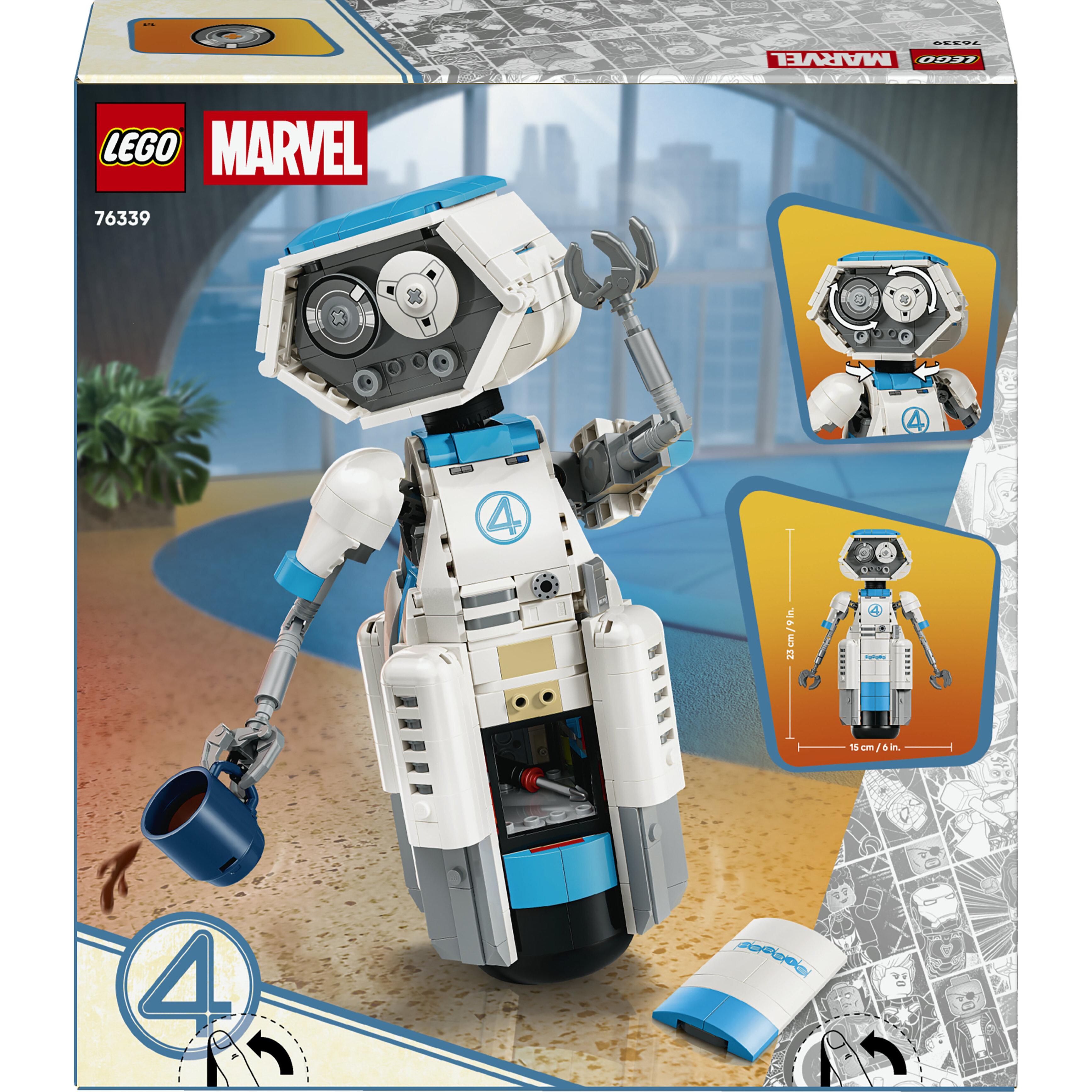 Voir la diapositive 7 : LEGO Marvel 76339 - Super Heroes H.E.R.B.I.E