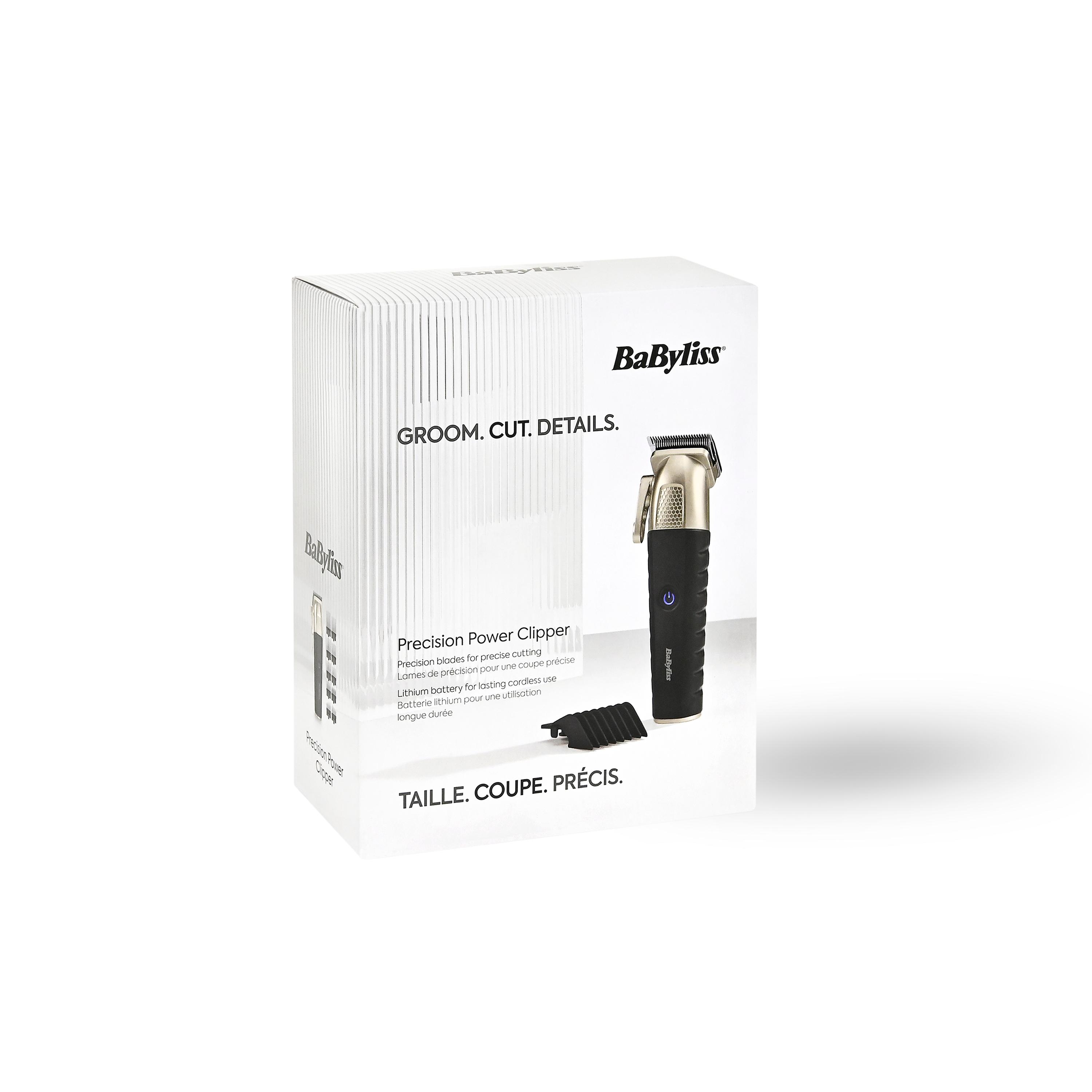 Voir la diapositive 3 : BABYLISS Tondeuse cheveux E813SE - Noir