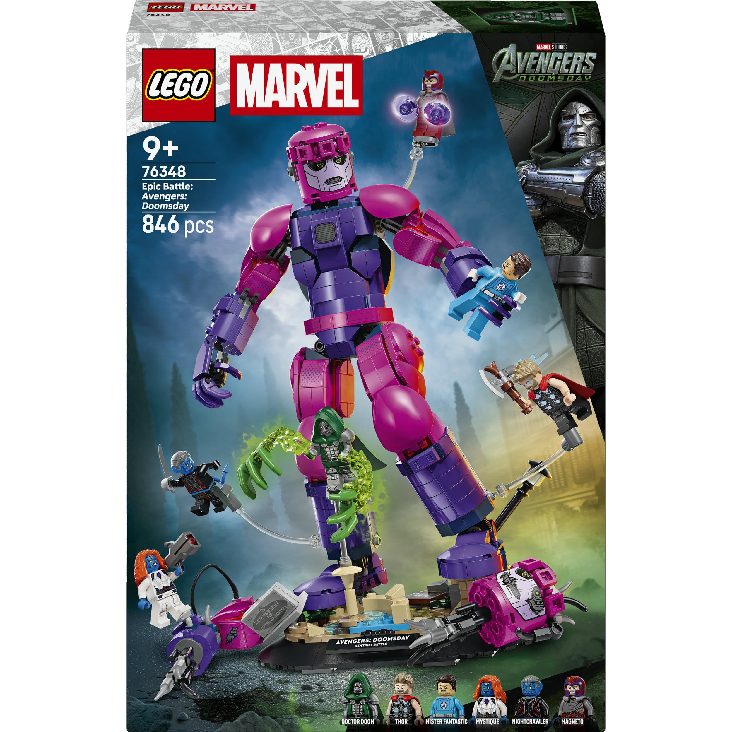 LEGO Marvel 76348 - Le Combat légendaire Avengers : Doomsday