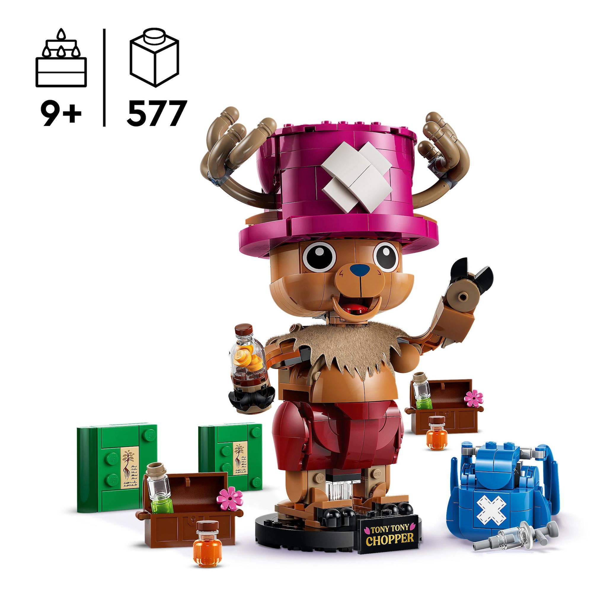 Voir la diapositive 3 : LEGO One Piece 75643 - Tony Tony Chopper