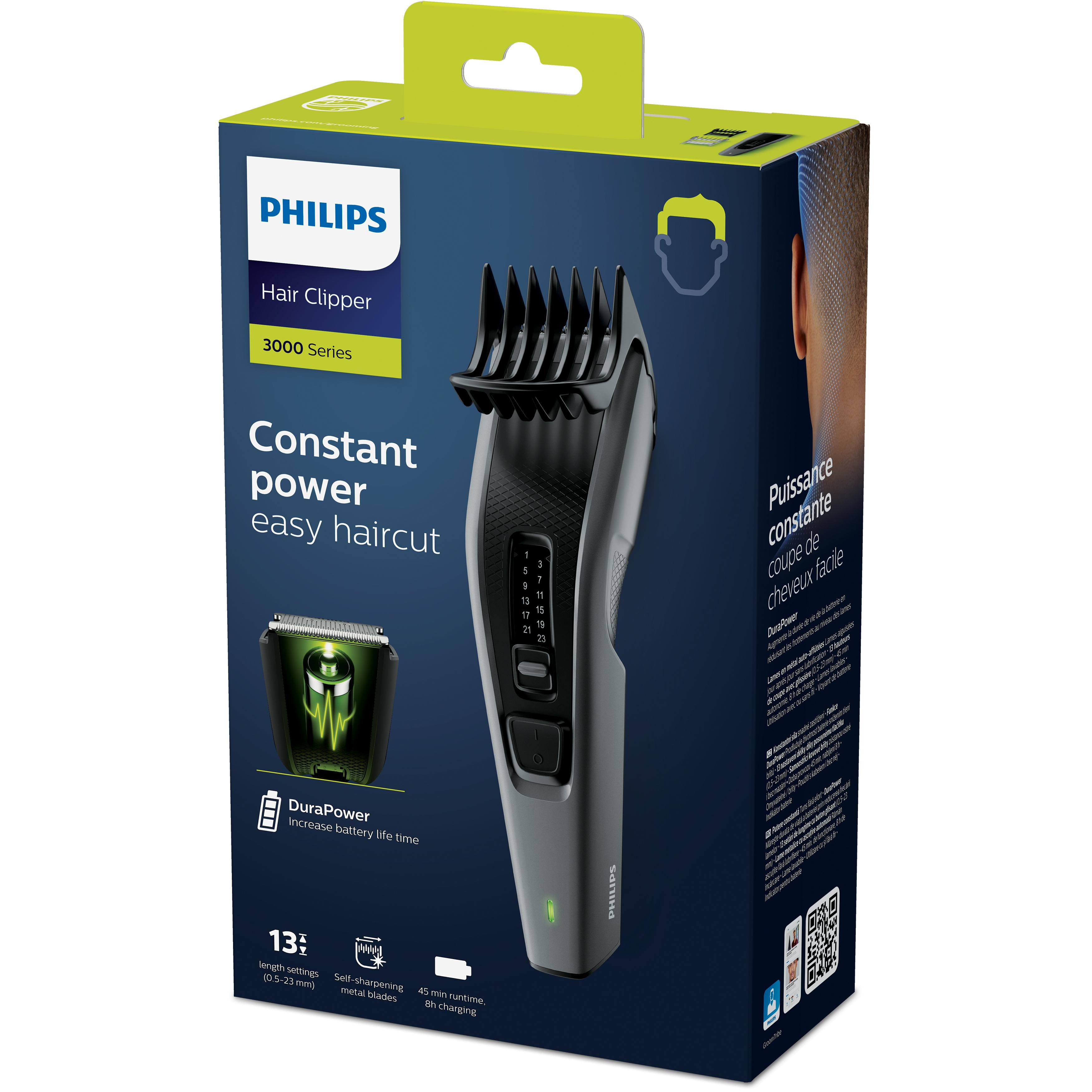 Voir la diapositive 6 : PHILIPS Tondeuse cheveux HC3525/15 - Noir