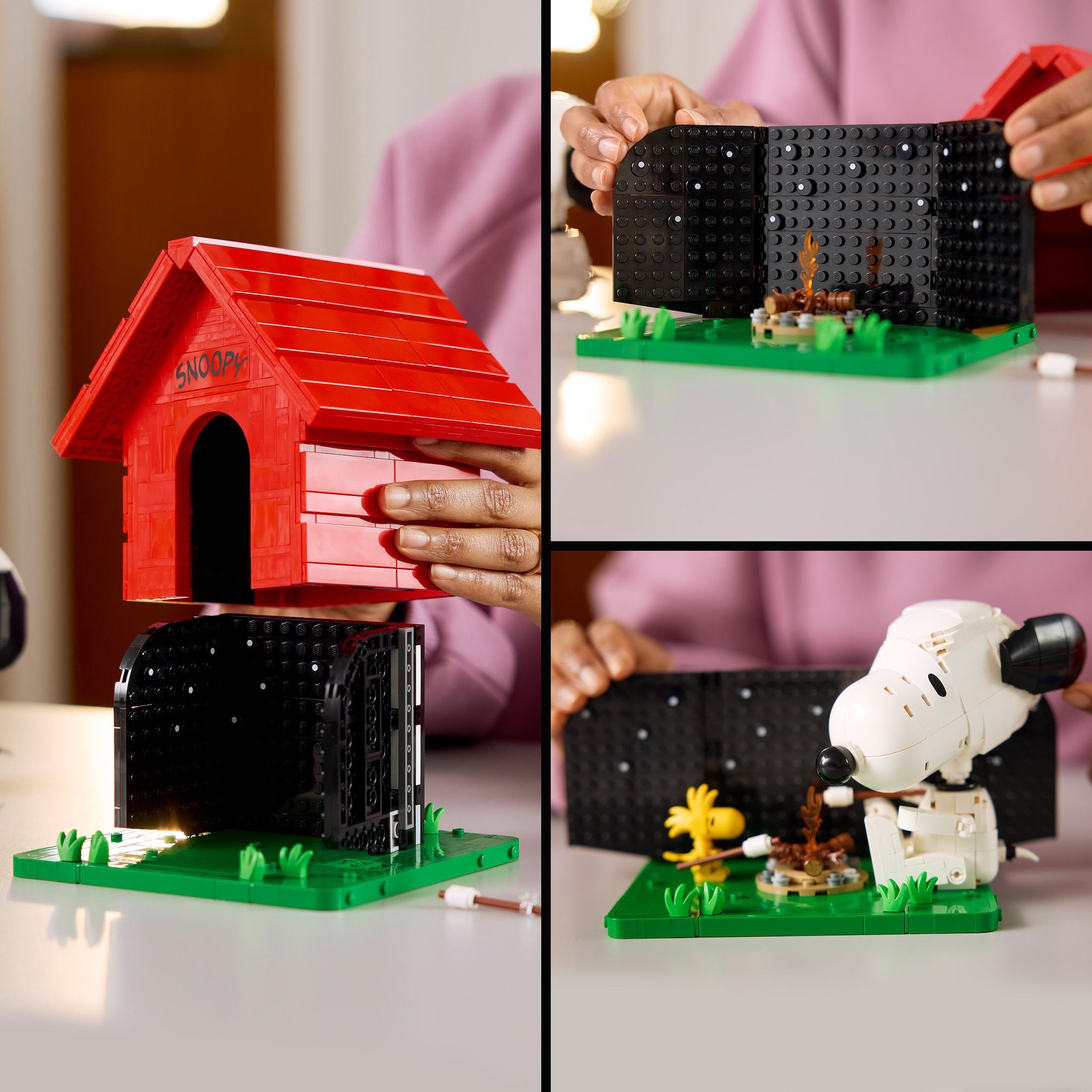 Voir la diapositive 5 : LEGO Ideas 21368 - Peanuts : la niche de Snoopy