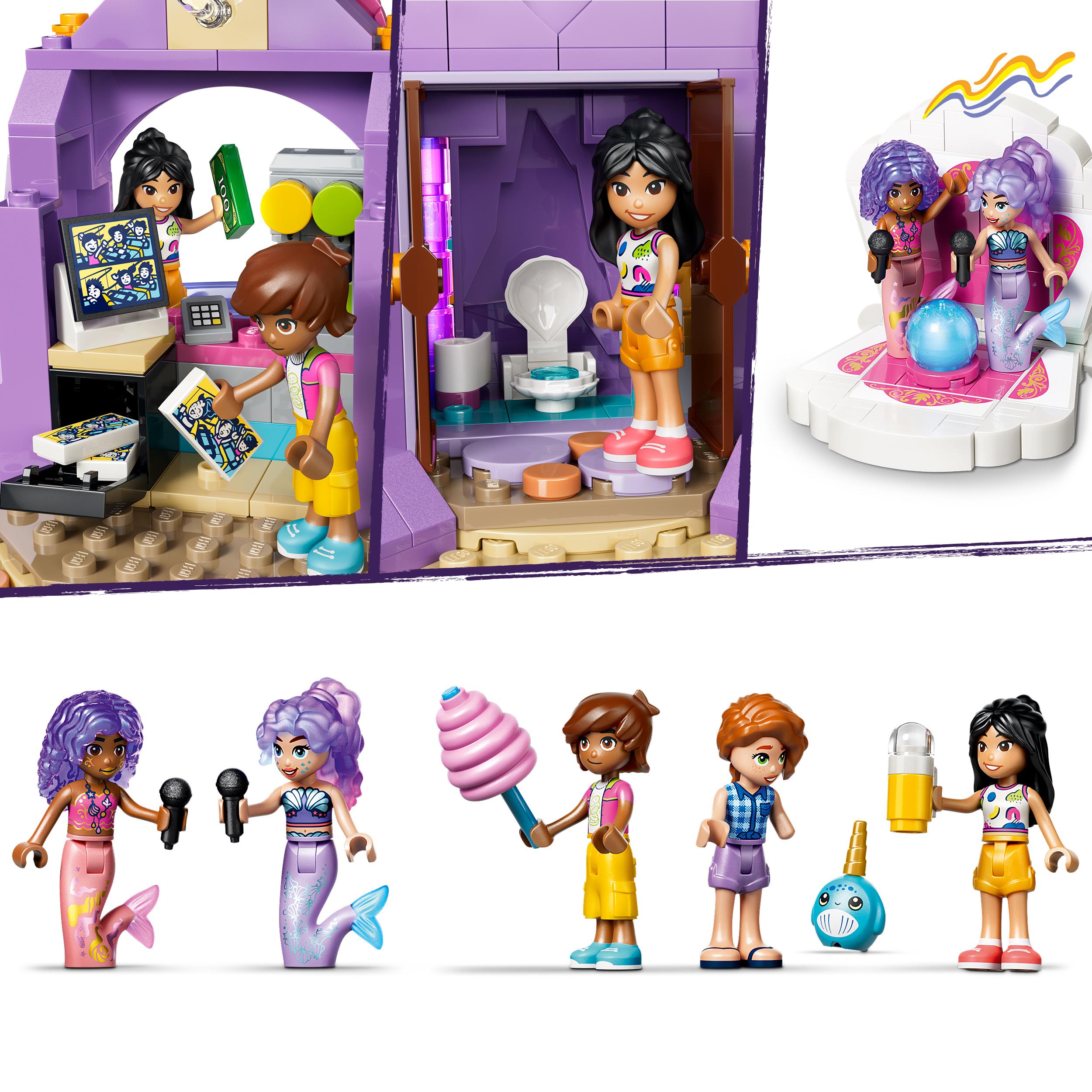 Voir la diapositive 5 : LEGO LEGO Friends 42703 Les Montagnes Russes des Sirènes - Jouet Interactif dès 8 ans - Cadeau
