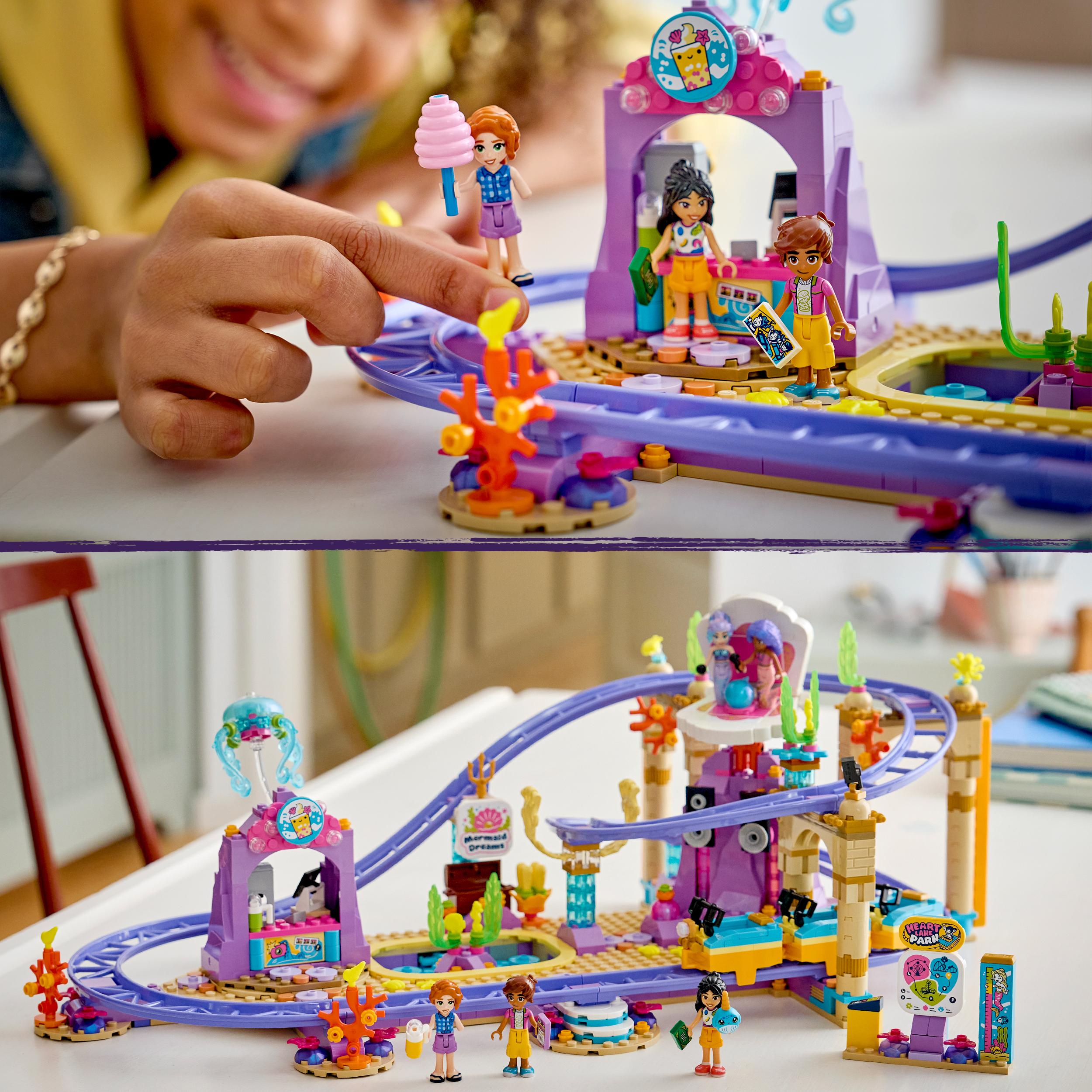 Voir la diapositive 6 : LEGO LEGO Friends 42703 Les Montagnes Russes des Sirènes - Jouet Interactif dès 8 ans - Cadeau