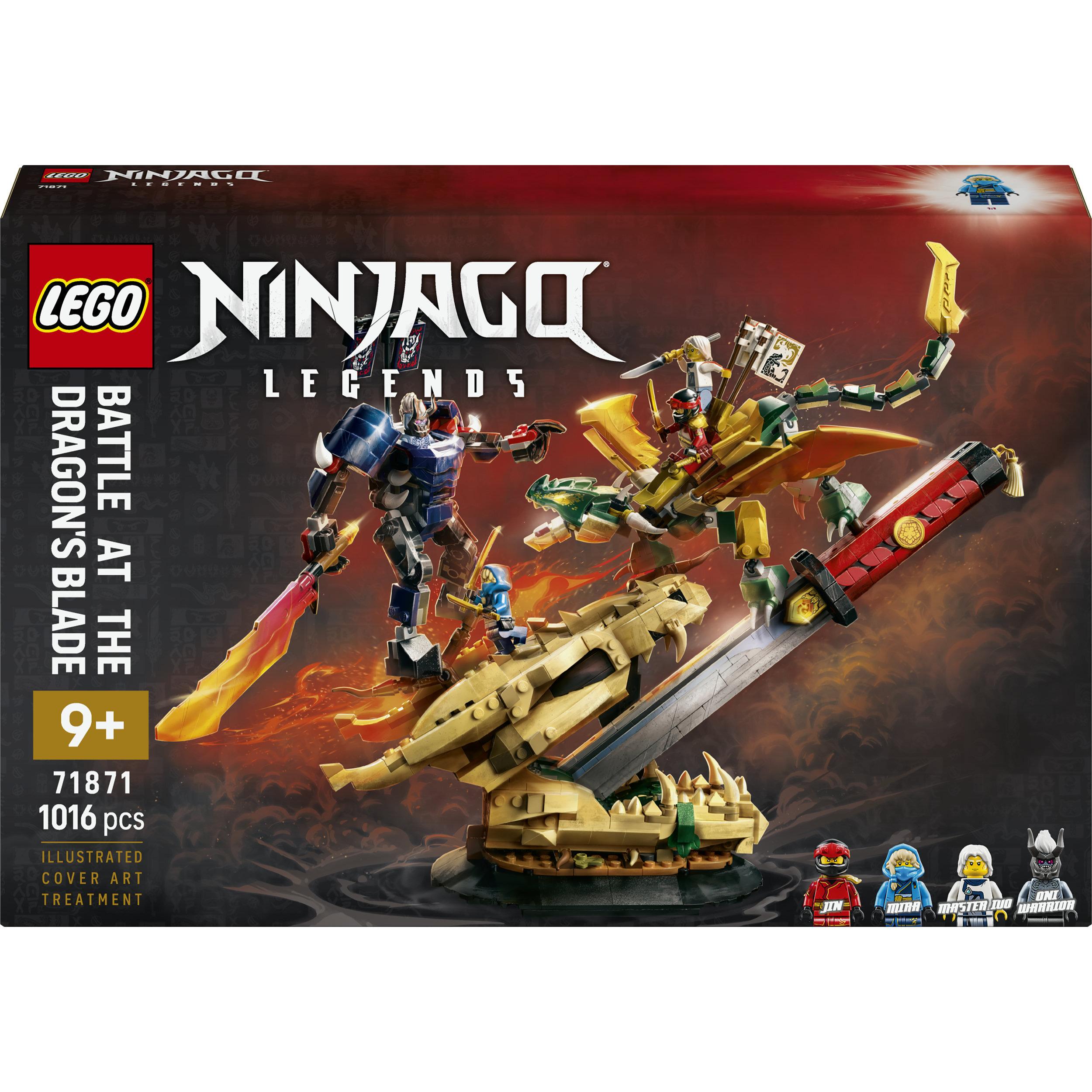 LEGO LEGO NINJAGO 71871 Combat sur la Lame du Dragon - Jouet Ninja dès 9 ans Garçon ou Fille