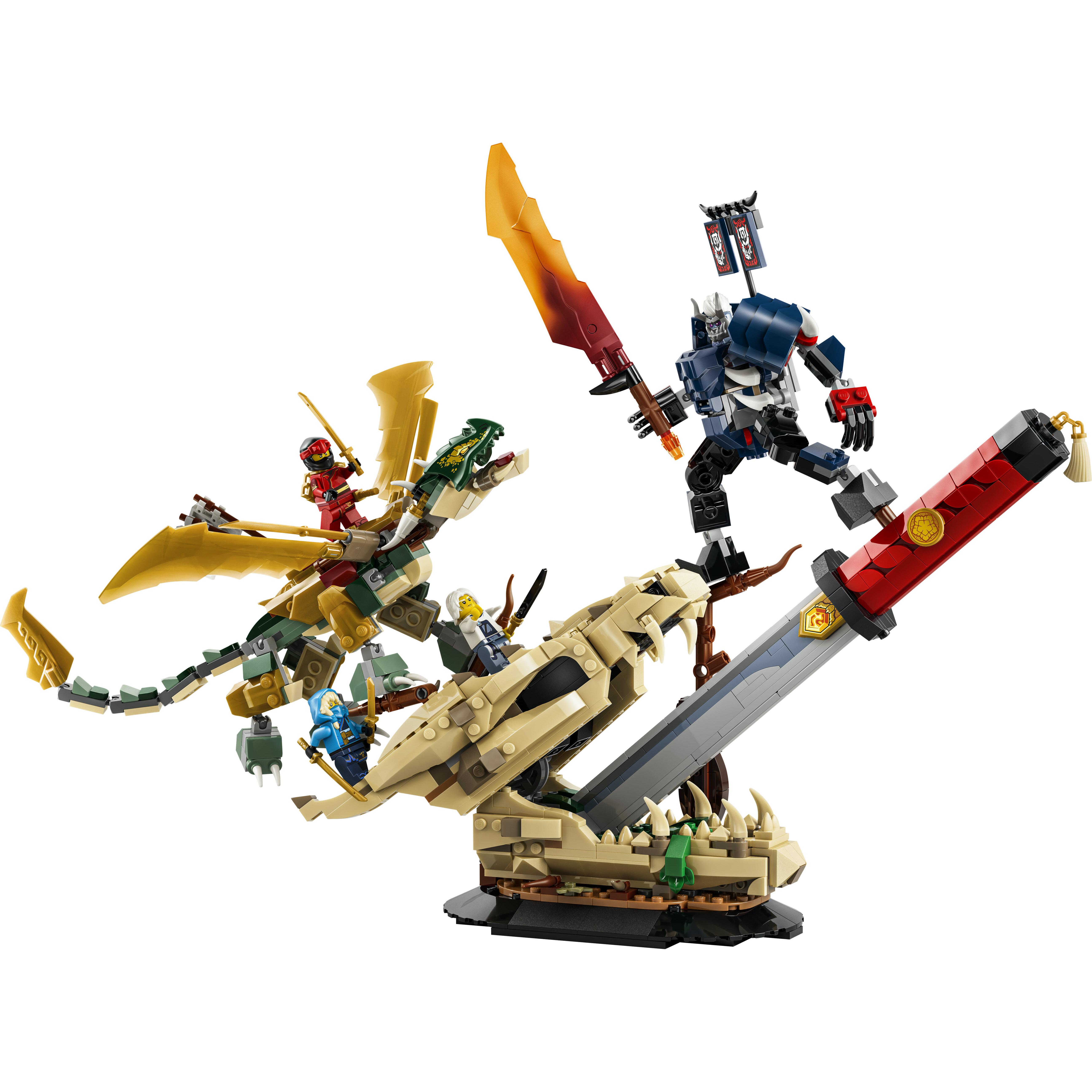Voir la diapositive 2 : LEGO LEGO NINJAGO 71871 Combat sur la Lame du Dragon - Jouet Ninja dès 9 ans Garçon ou Fille