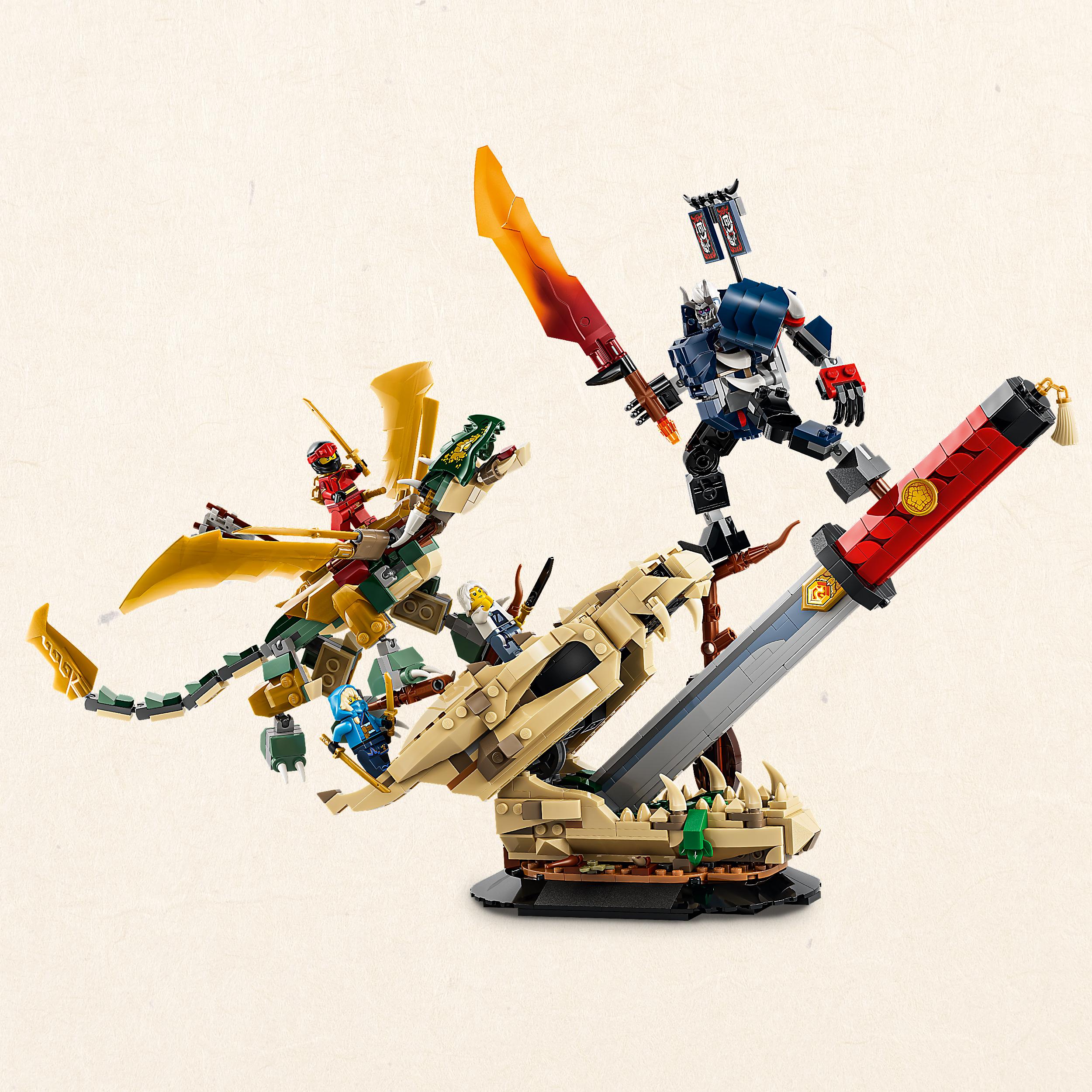Voir la diapositive 4 : LEGO LEGO NINJAGO 71871 Combat sur la Lame du Dragon - Jouet Ninja dès 9 ans Garçon ou Fille