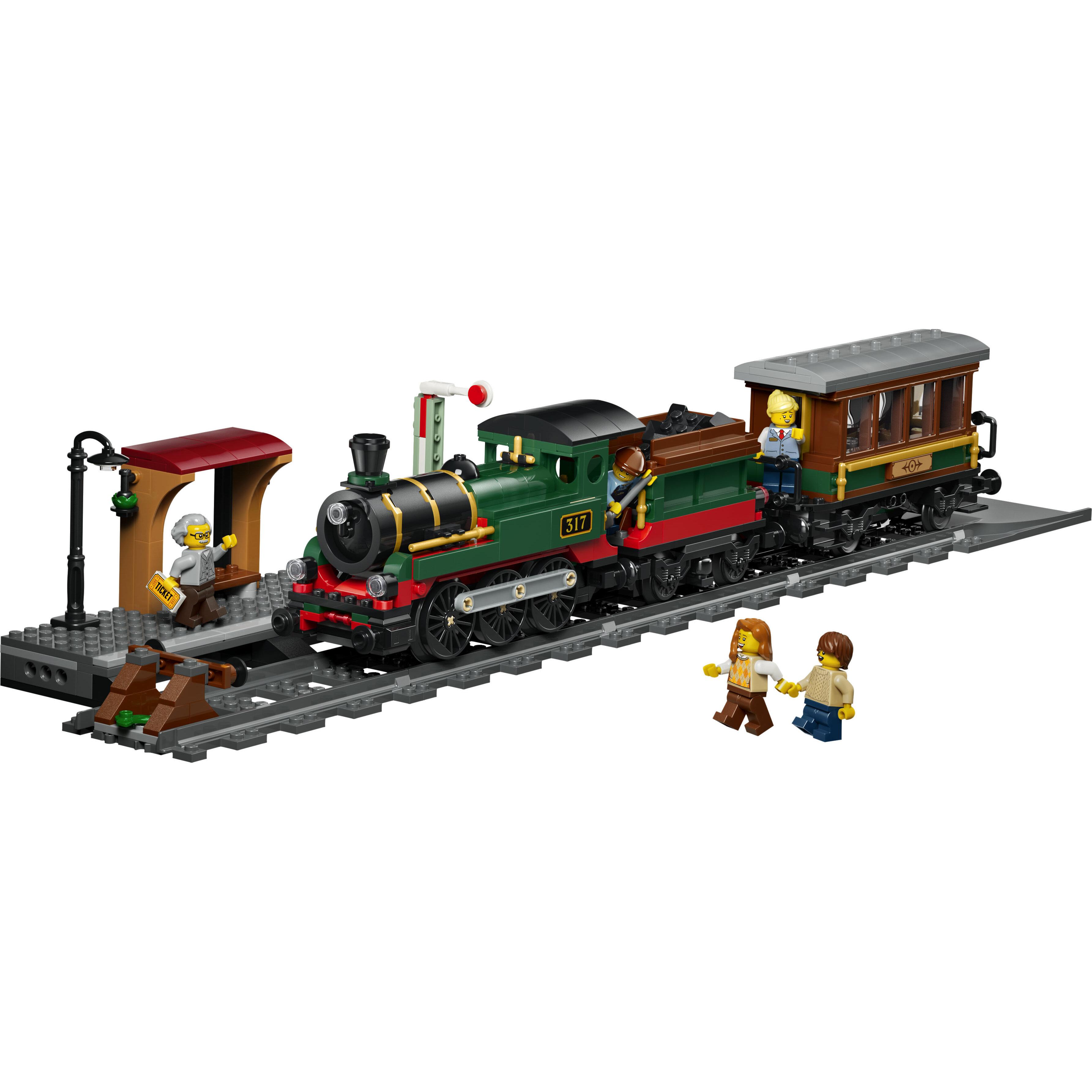 Voir la diapositive 2 : LEGO LEGO City 60511 Le Train à Vapeur Rétro - Jouet Garçon ou Fille dès 7 ans - Maquette STEM