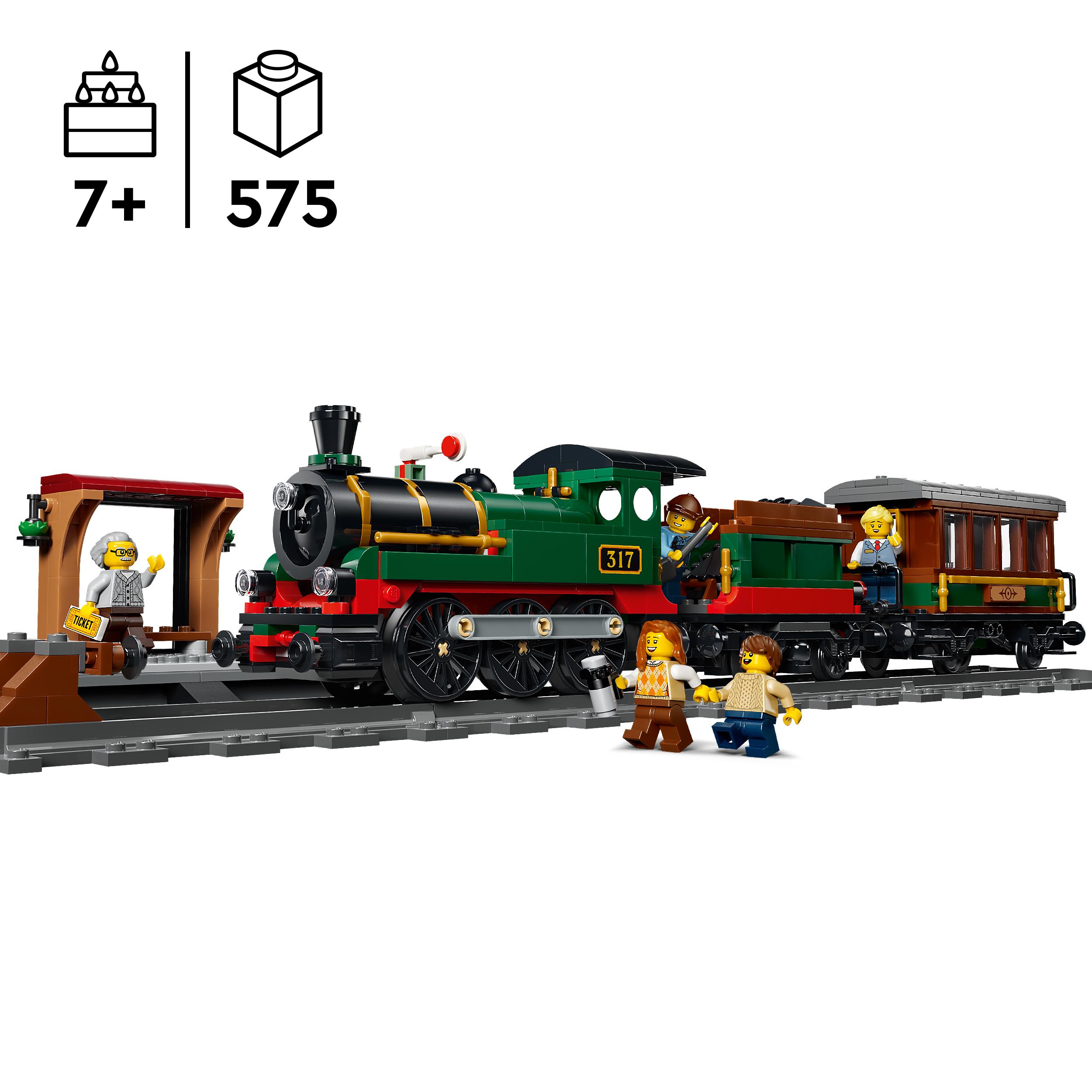 Voir la diapositive 3 : LEGO LEGO City 60511 Le Train à Vapeur Rétro - Jouet Garçon ou Fille dès 7 ans - Maquette STEM