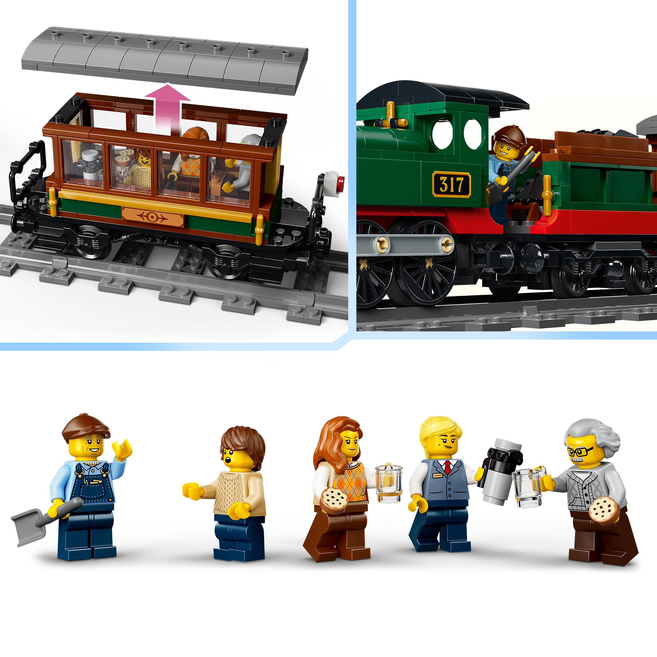 Voir la diapositive 5 : LEGO LEGO City 60511 Le Train à Vapeur Rétro - Jouet Garçon ou Fille dès 7 ans - Maquette STEM