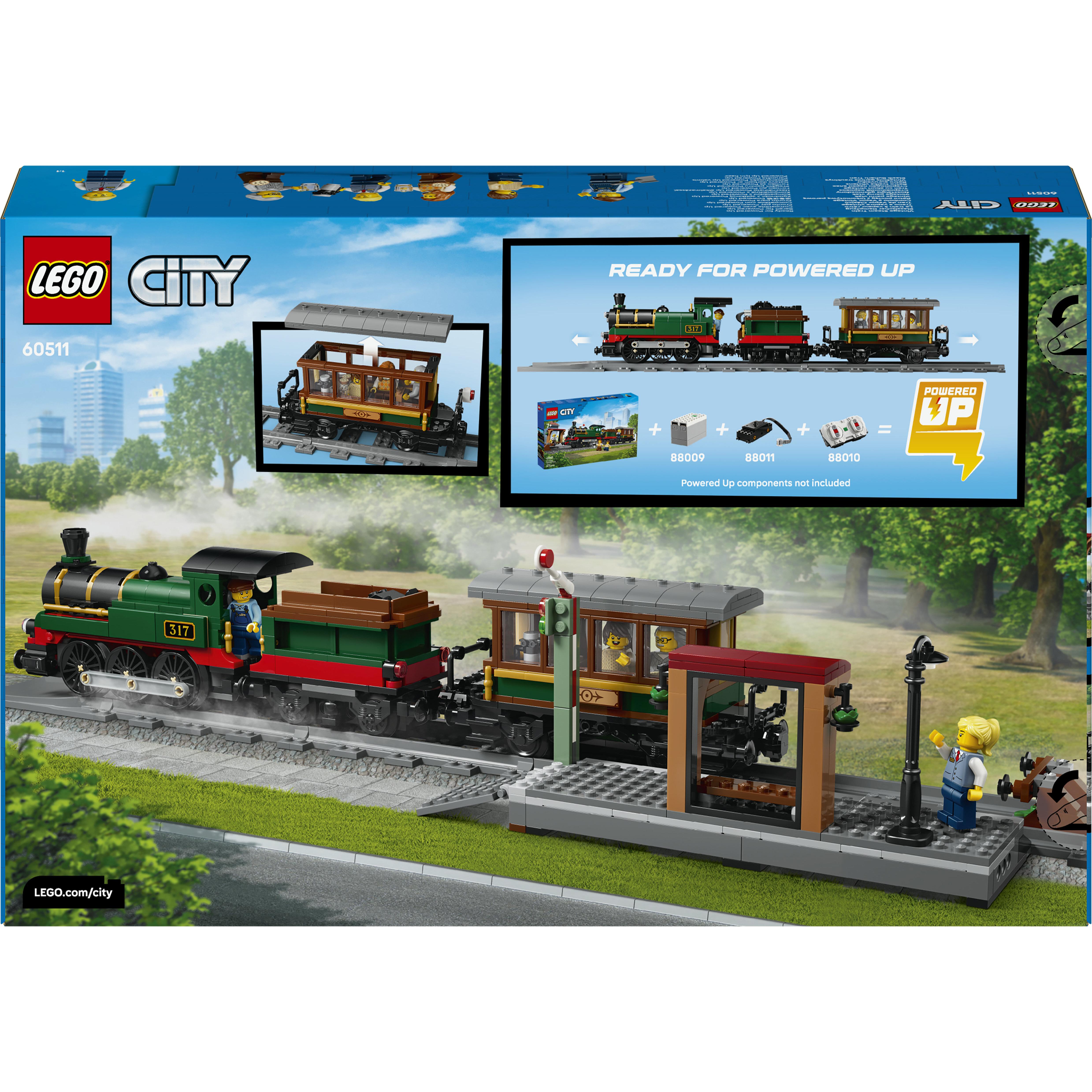 Voir la diapositive 7 : LEGO LEGO City 60511 Le Train à Vapeur Rétro - Jouet Garçon ou Fille dès 7 ans - Maquette STEM