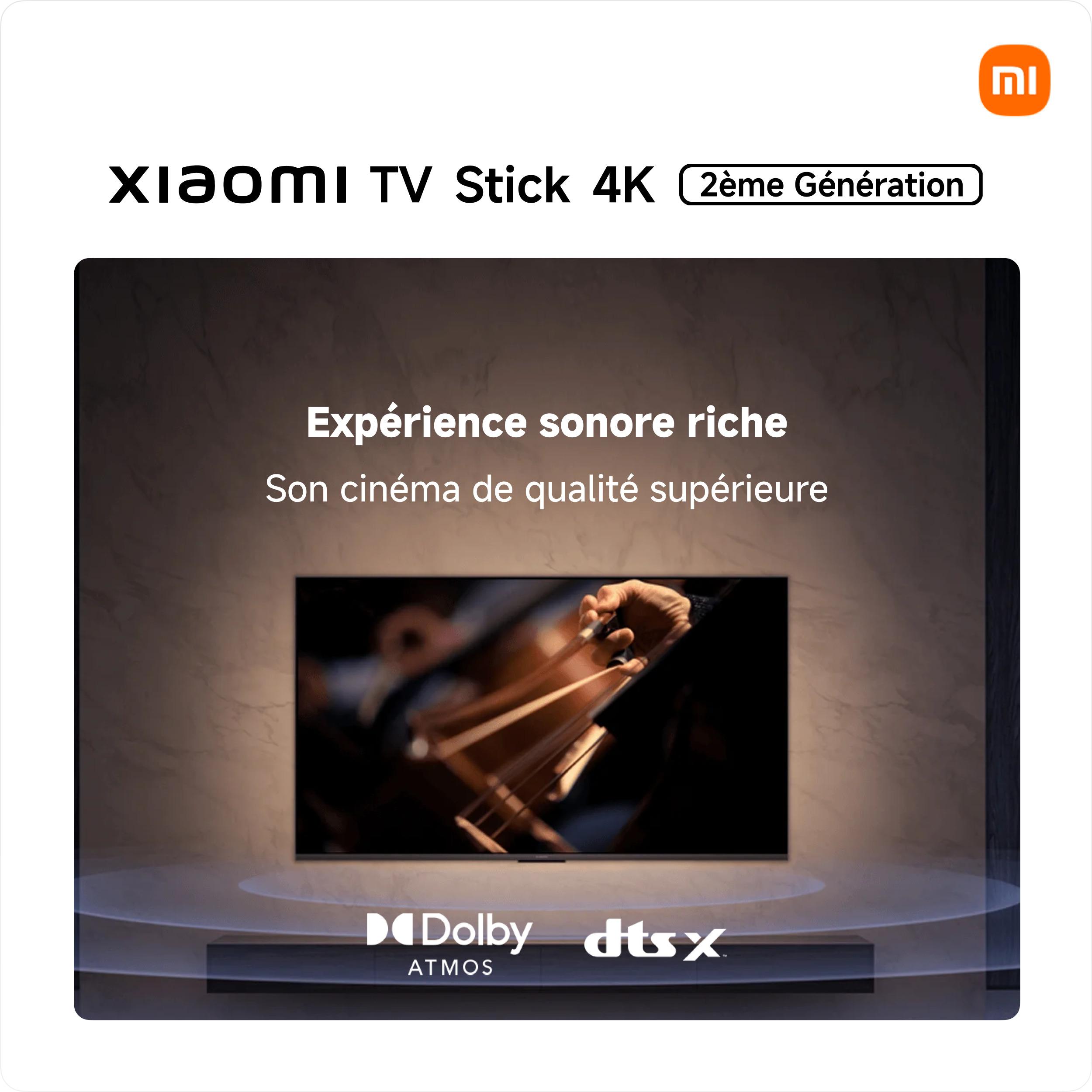 Voir la diapositive 6 : XIAOMI Stick TV 4K OB6-EU