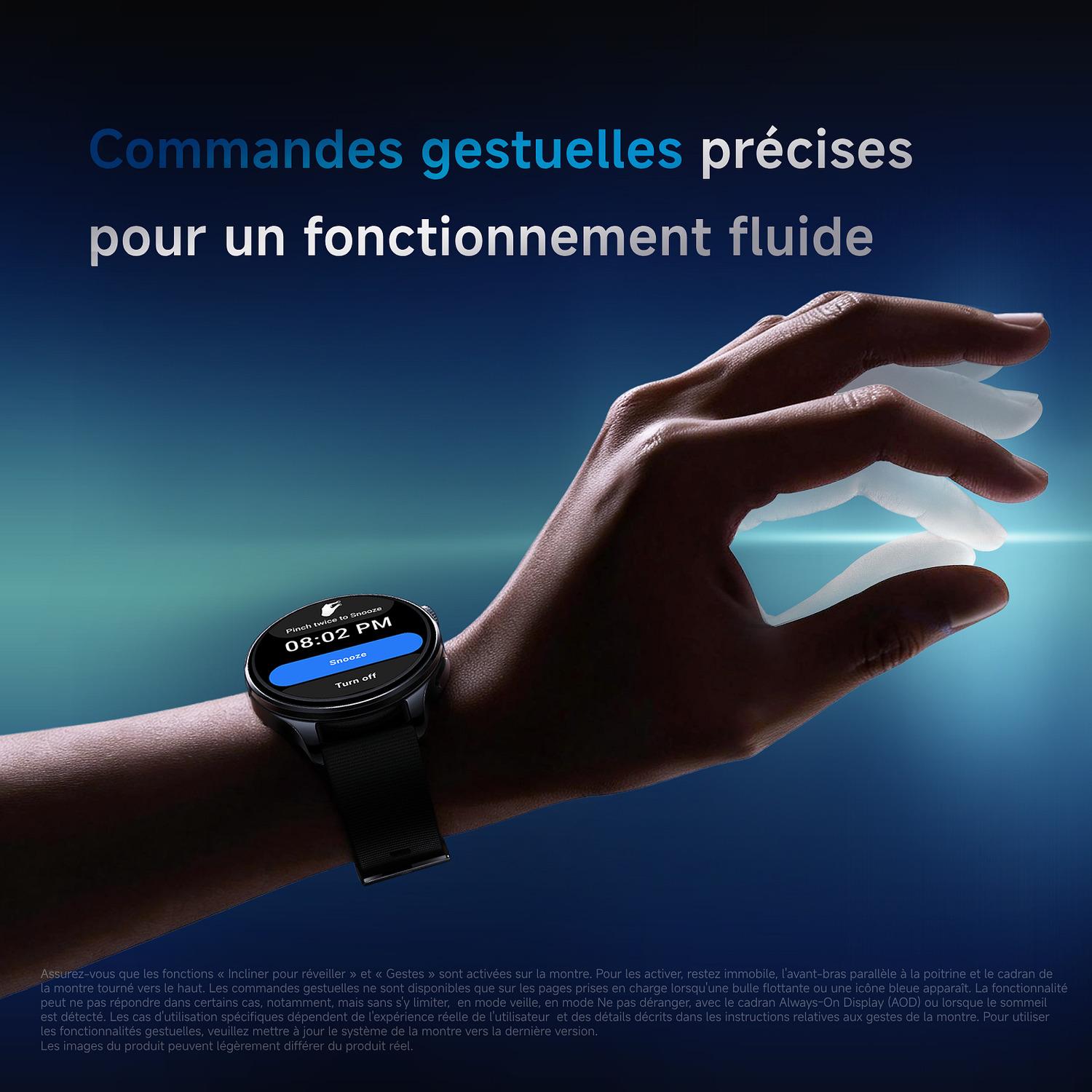 Voir la diapositive 7 : XIAOMI Montre connectée Redmi Watch 5 - Noir