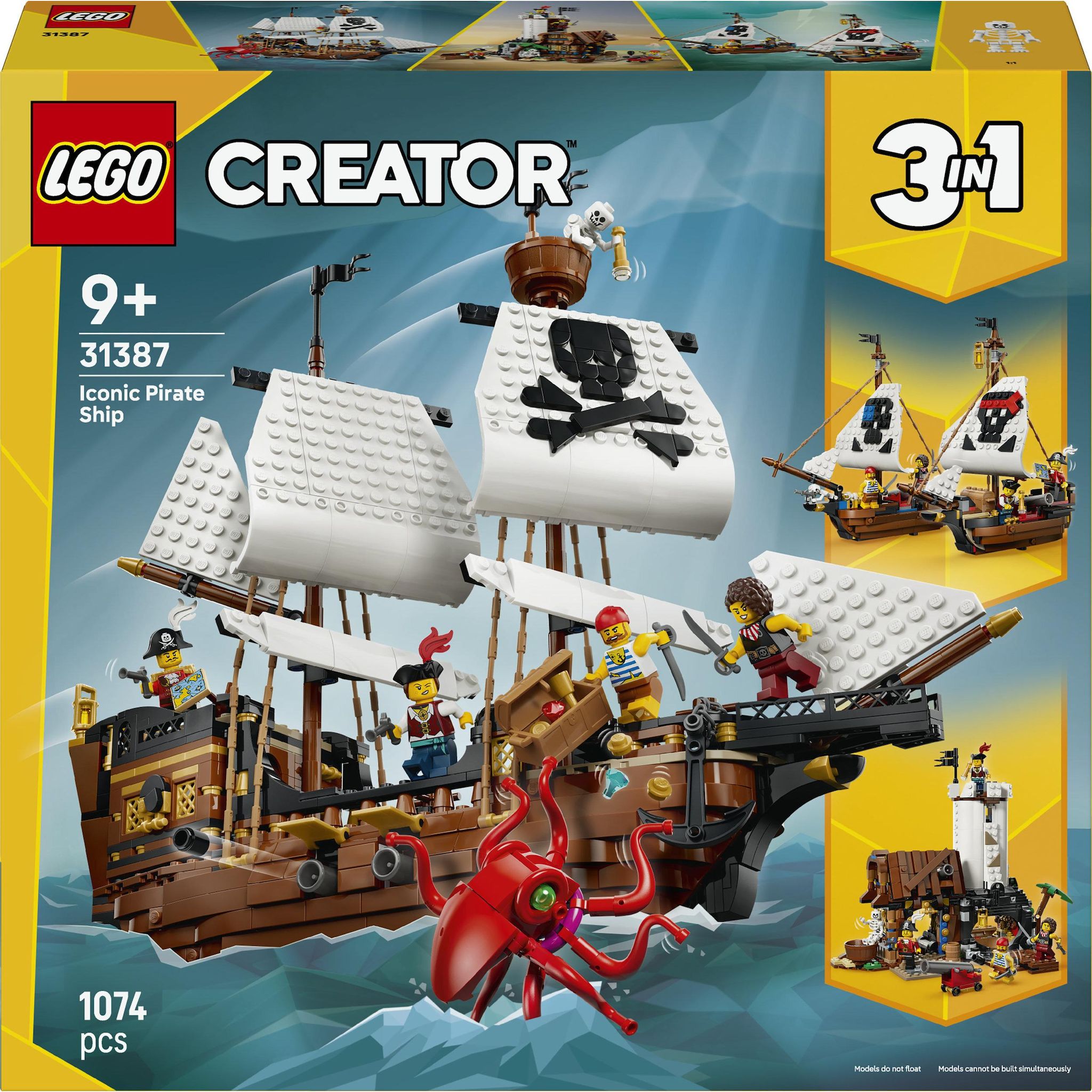 LEGO Creator 31387 - Le Bateau Pirate Mythique