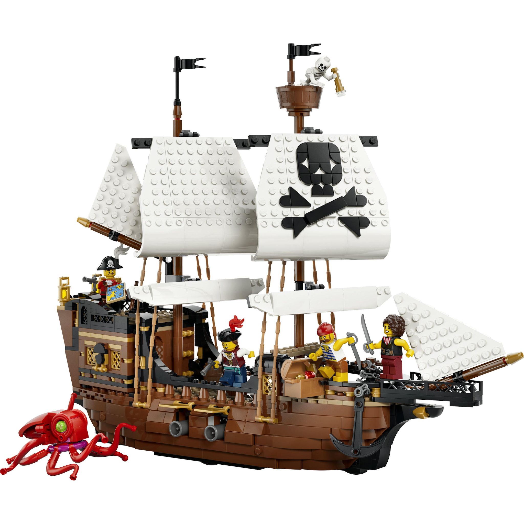 Voir la diapositive 2 : LEGO Creator 31387 - Le Bateau Pirate Mythique
